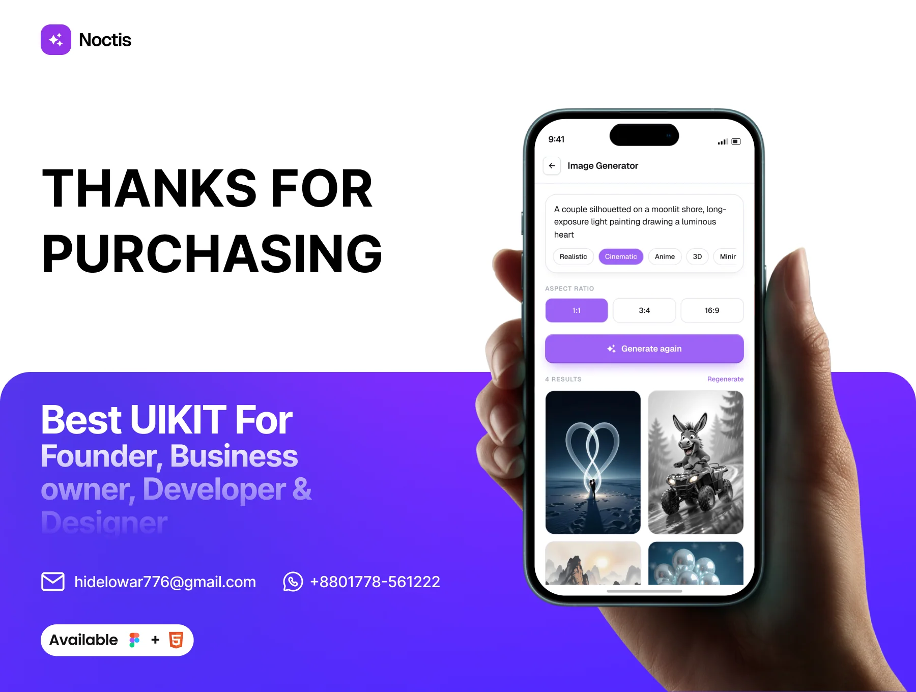 Chat AI Assistant Mobile App UI Kit 4
