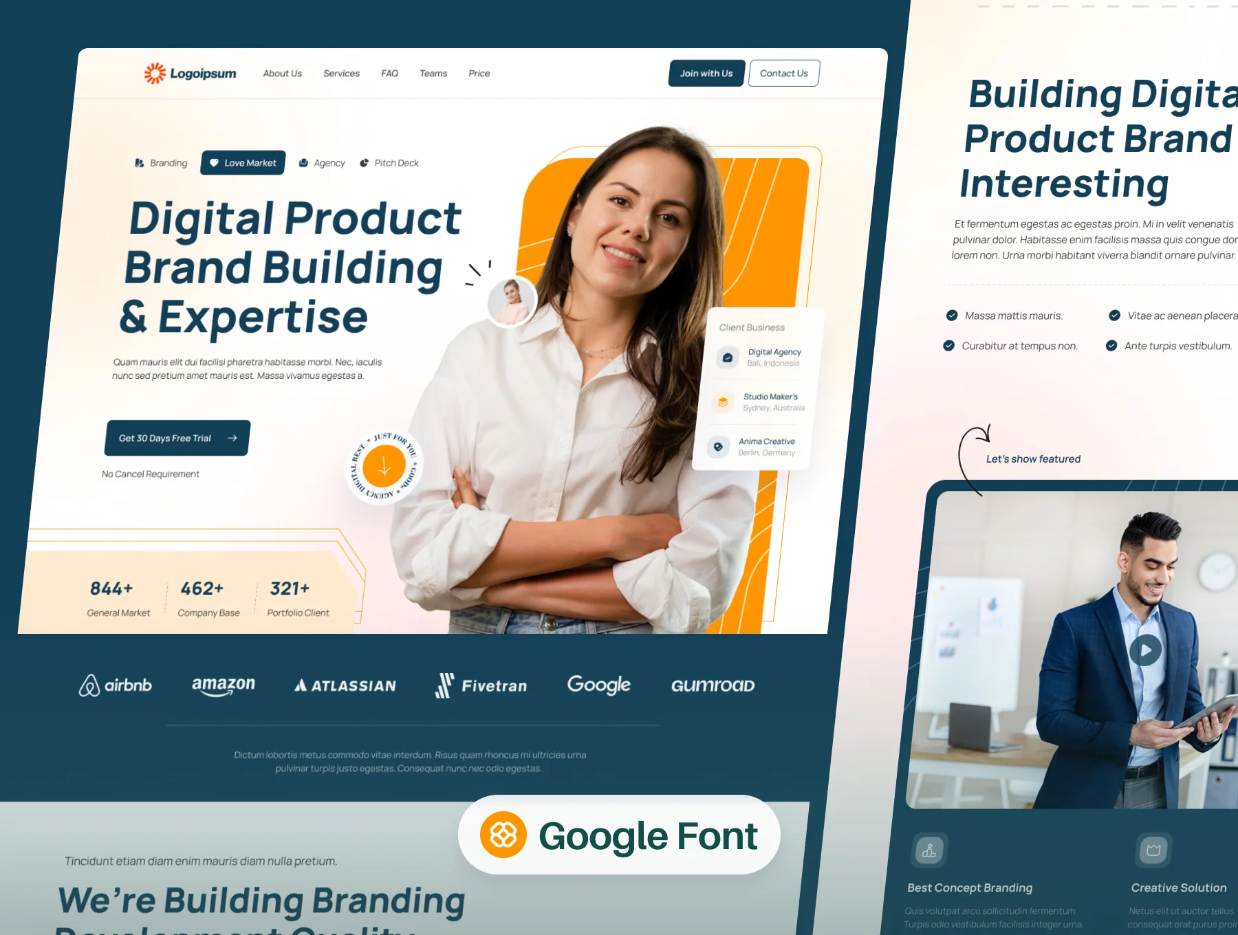 PixelPioneer - Digital Agency UI Kit 5