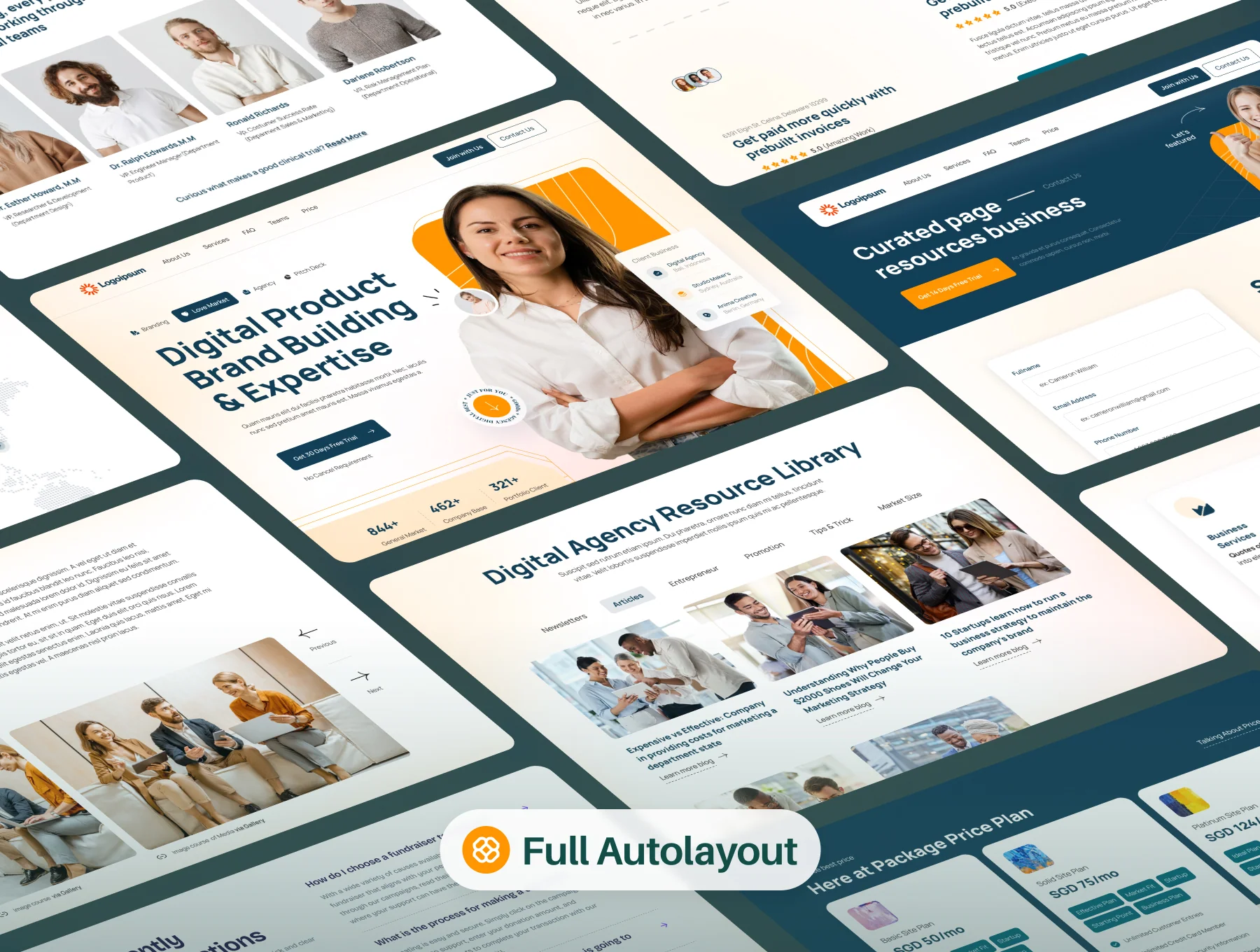 PixelPioneer - Digital Agency UI Kit 6