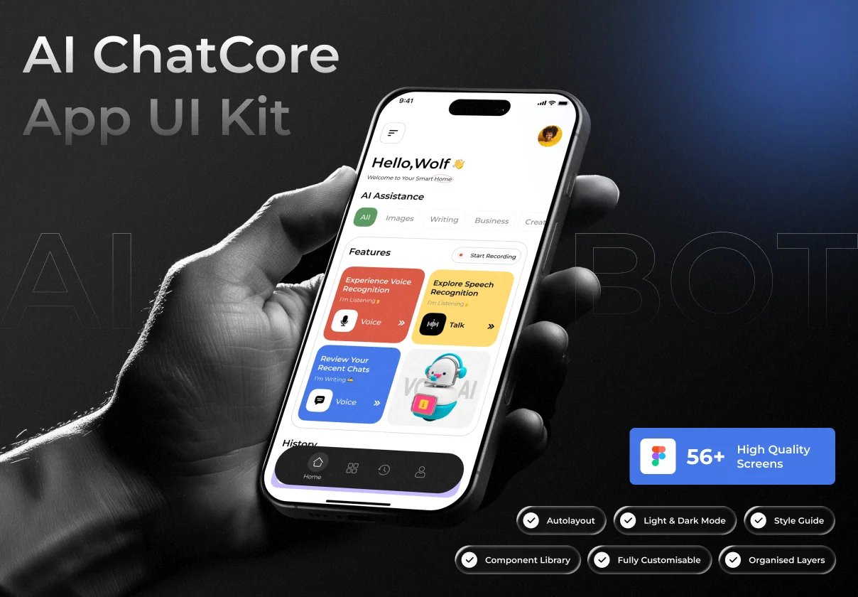 ChatCore | AI Chat BOT App UI KIT