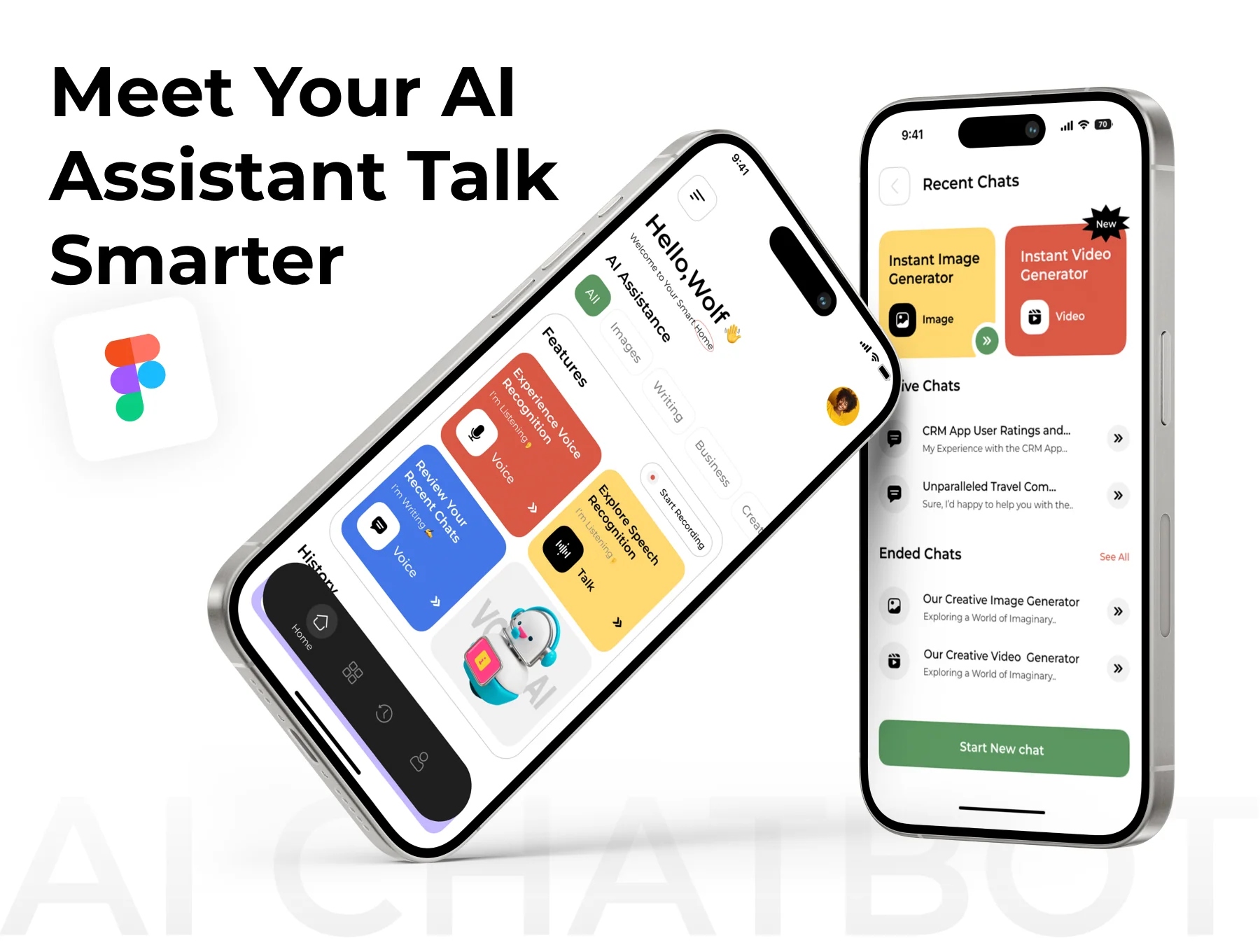 ChatCore |  AI Chat BOT App UI KIT 9