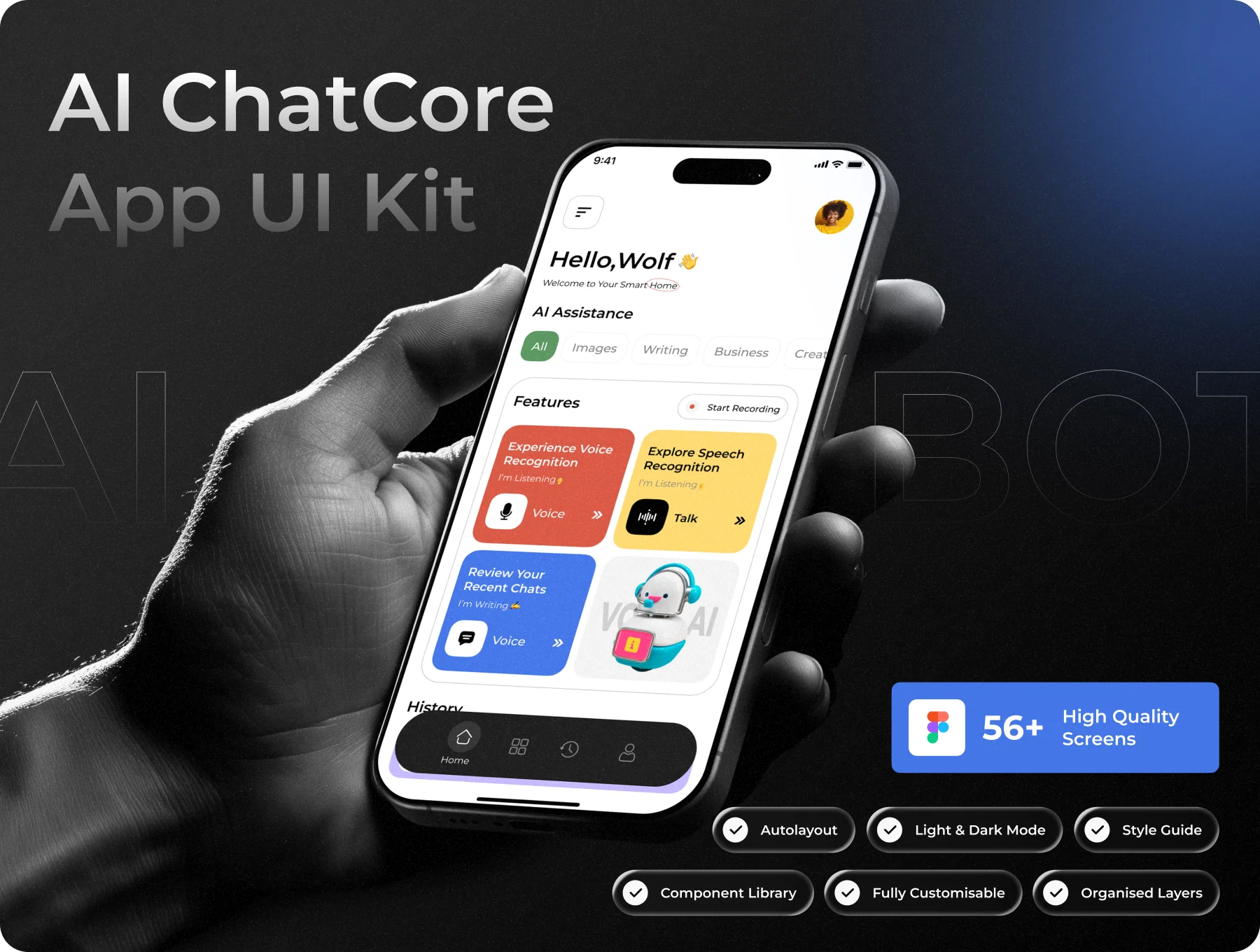 ChatCore | AI Chat BOT App UI KIT