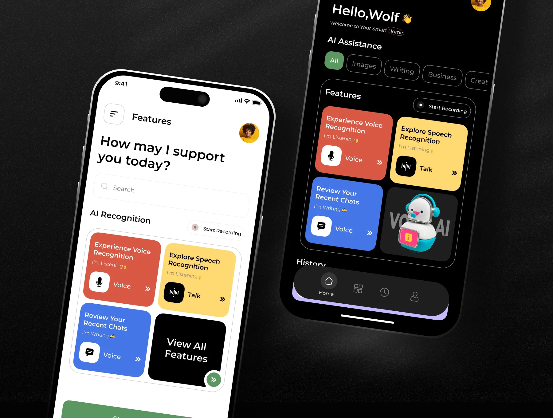 ChatCore |  AI Chat BOT App UI KIT 6