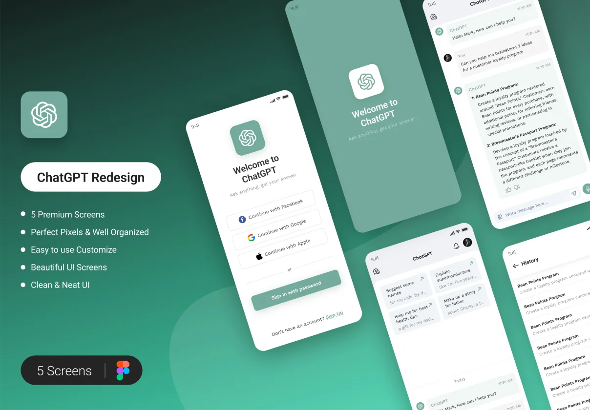 ChatGPT Redesign