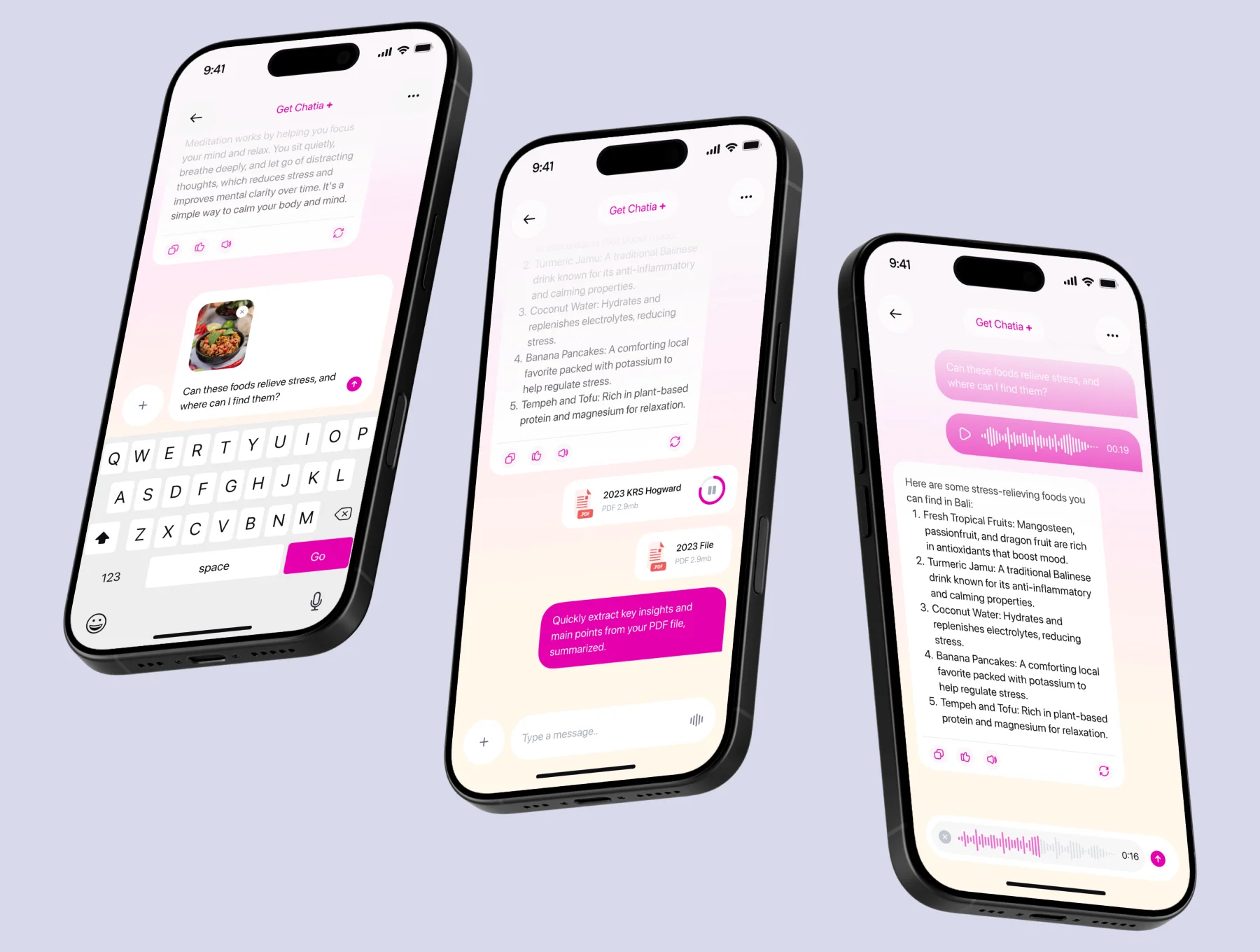 Chatia - AI Chatbot Mobile App