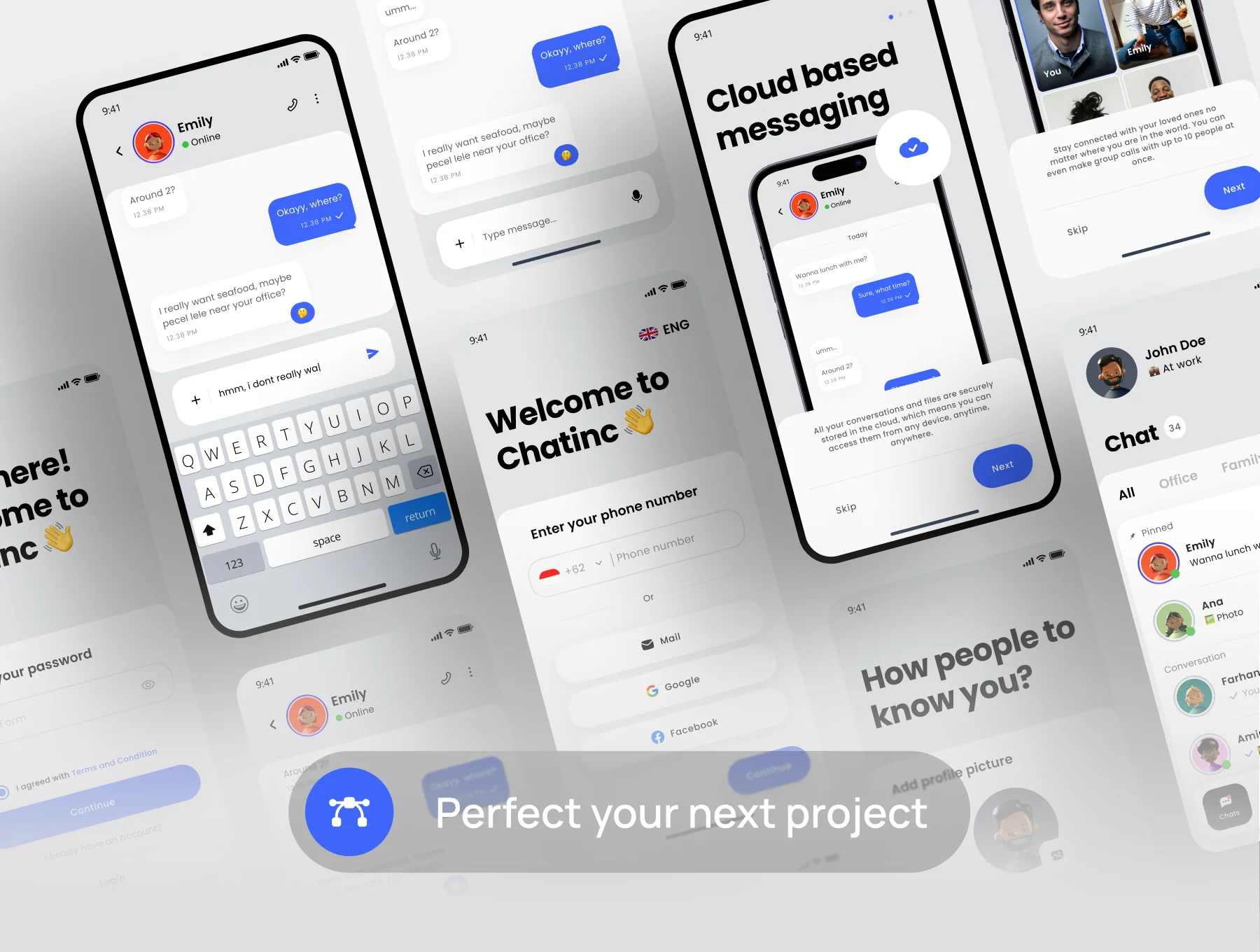 Chatinc - Message App UI KIT 5