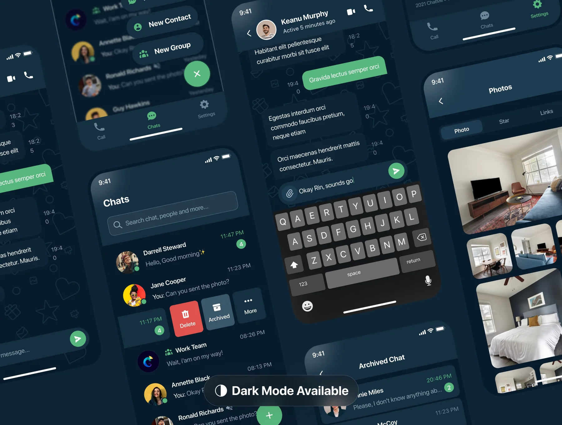 Chatme - Messenger Chat App UI Kit 4