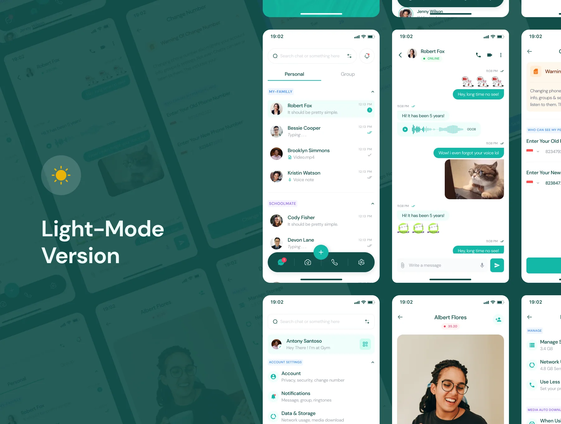 Chatties - Chatting Mobile App UI Kit 5