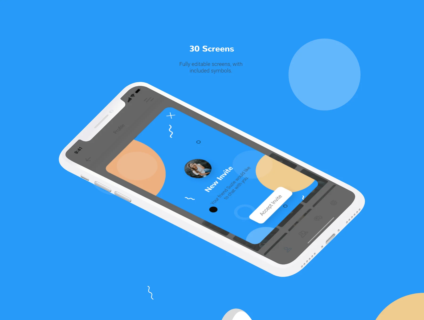 Chatty Mobile UI Kit 2