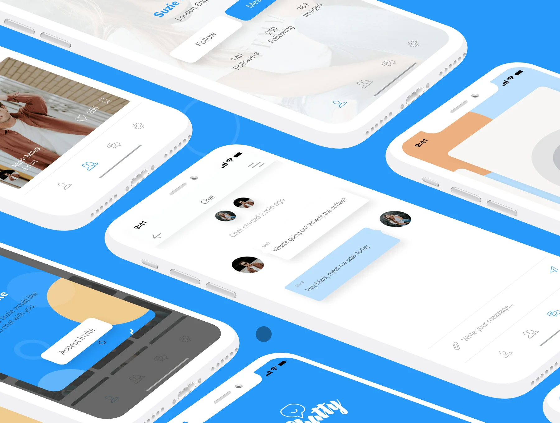 Chatty Mobile UI Kit 5