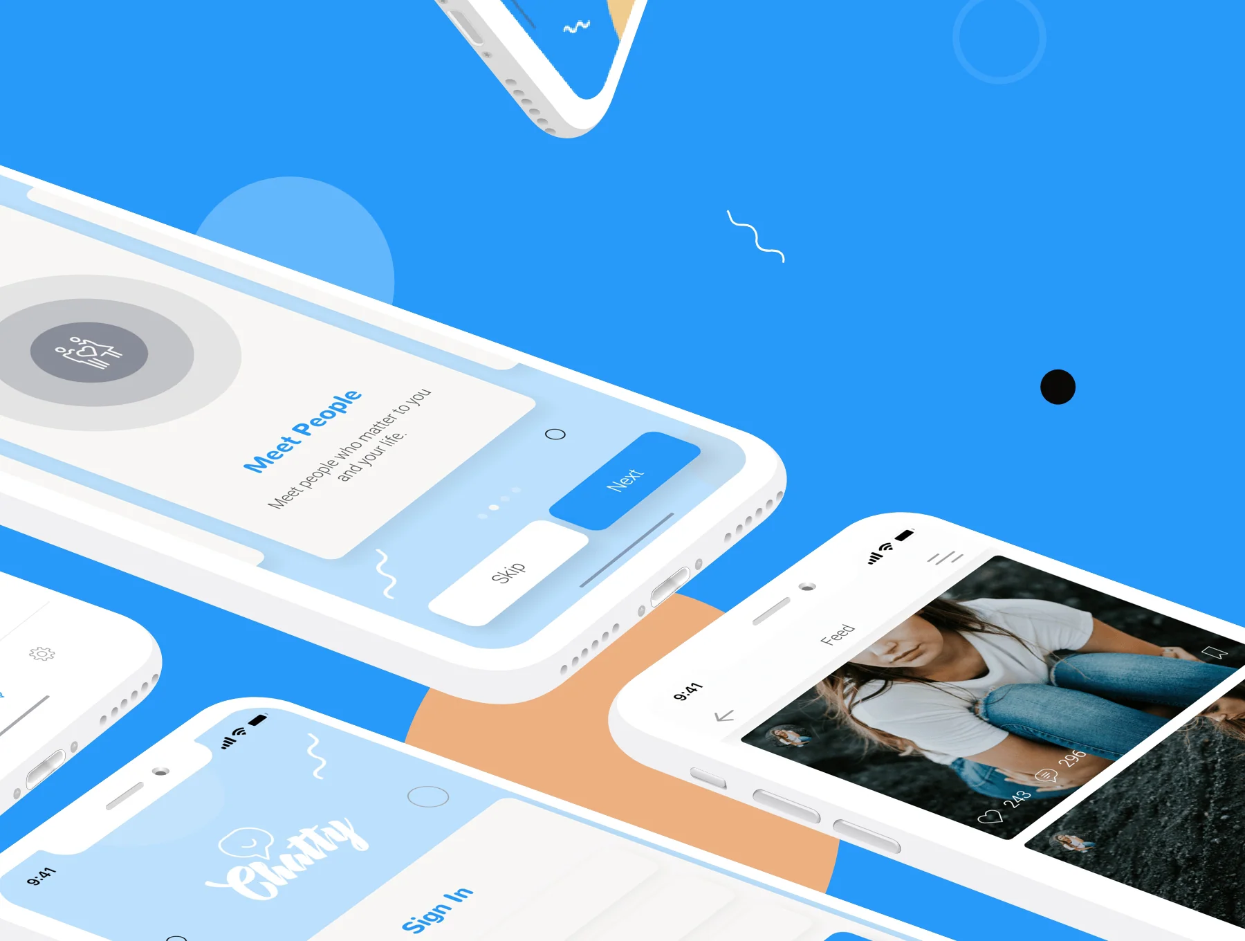 Chatty Mobile UI Kit 6