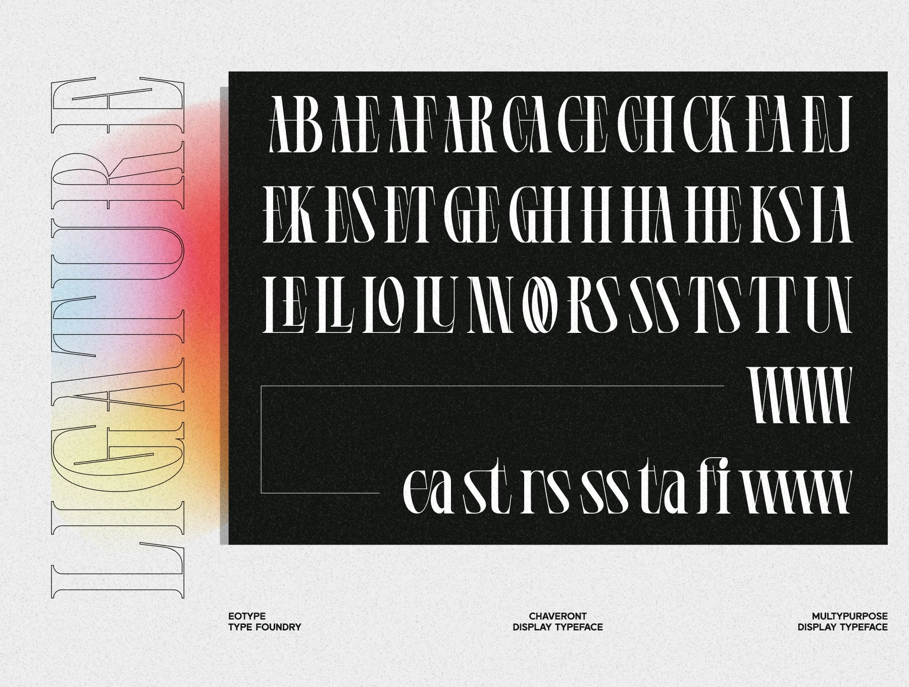 Chaveront Display Font 7