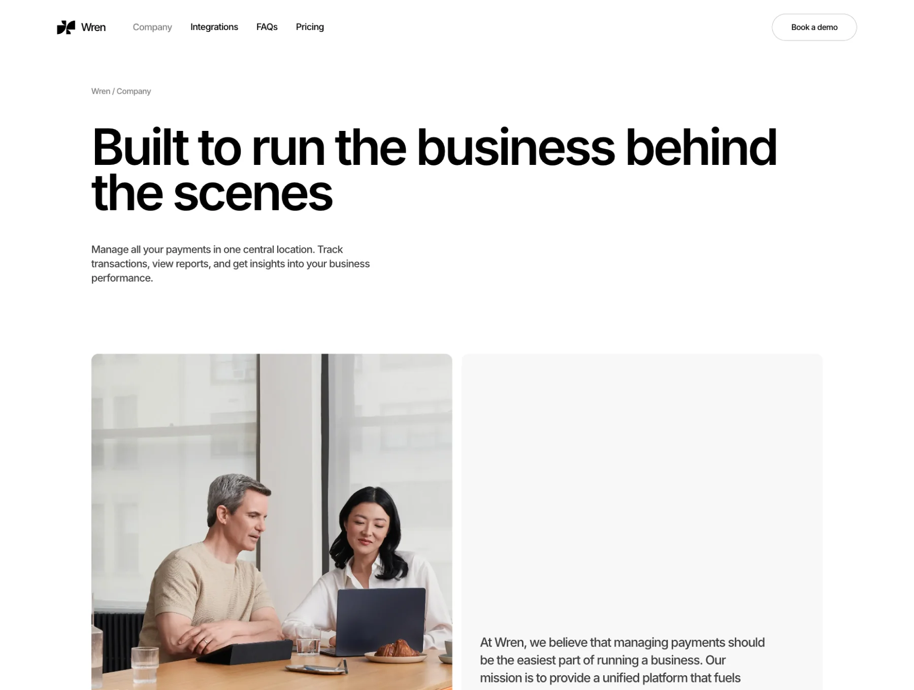 Wren - SaaS Framer Template 3