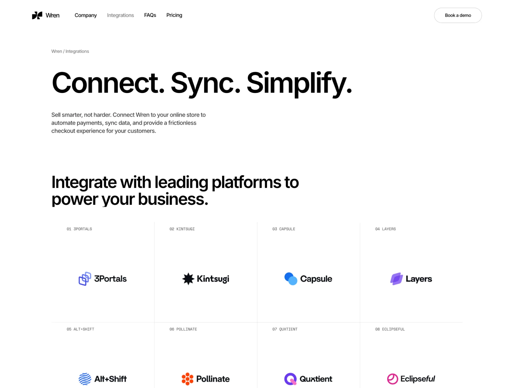 Wren - SaaS Framer Template 4