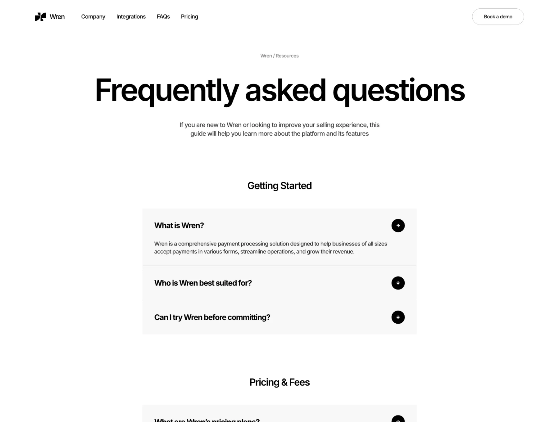 Wren - SaaS Framer Template 5
