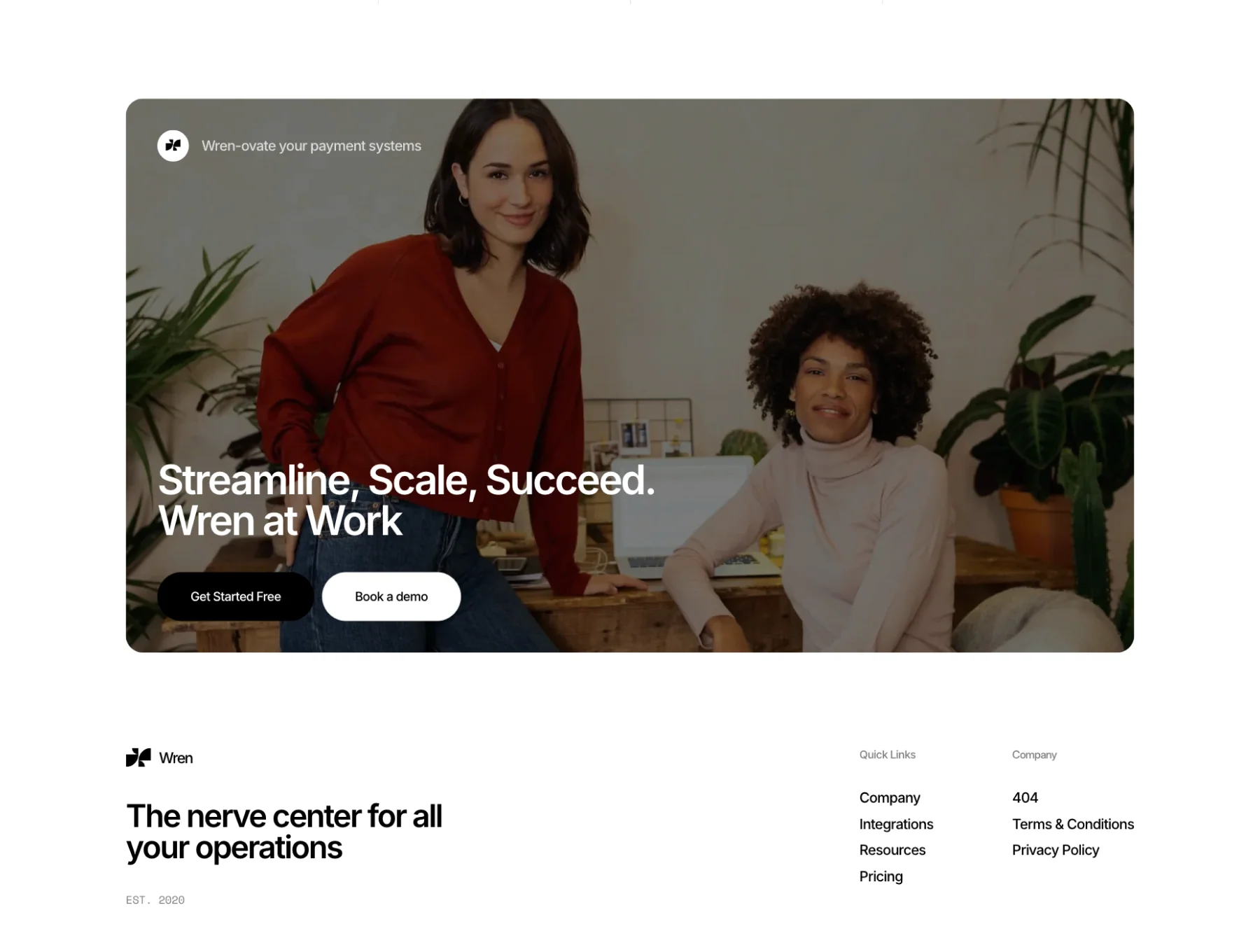 Wren - SaaS Framer Template 6