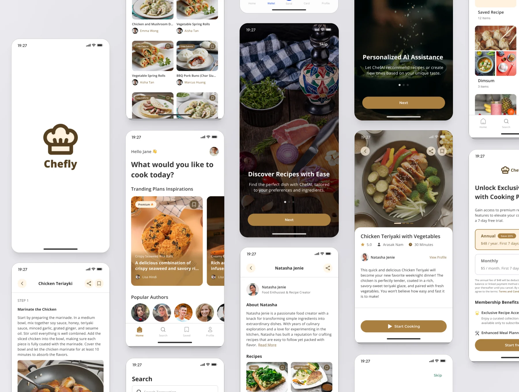 Chefly -  Food Recipe App UI Kit 3