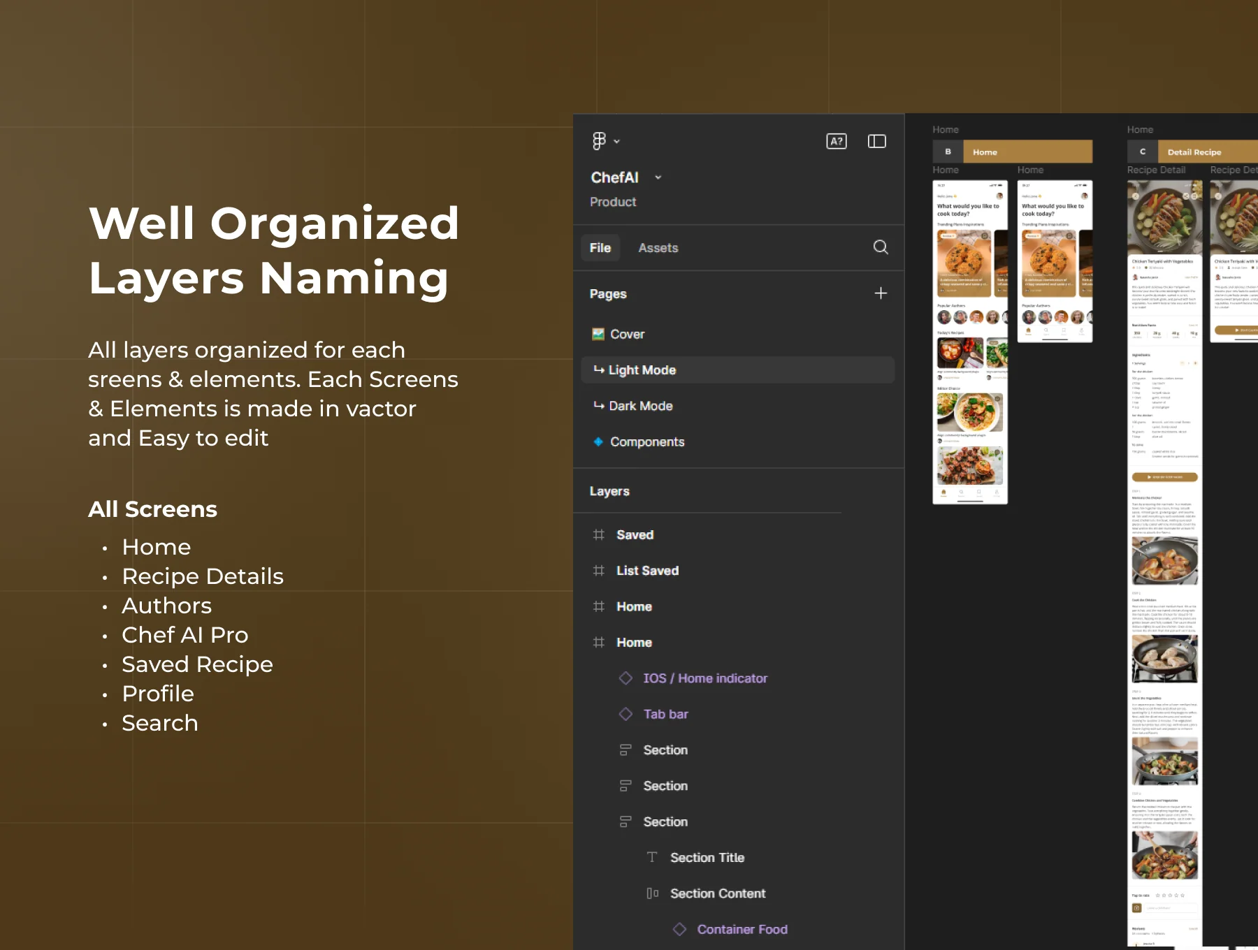 Chefly -  Food Recipe App UI Kit 6