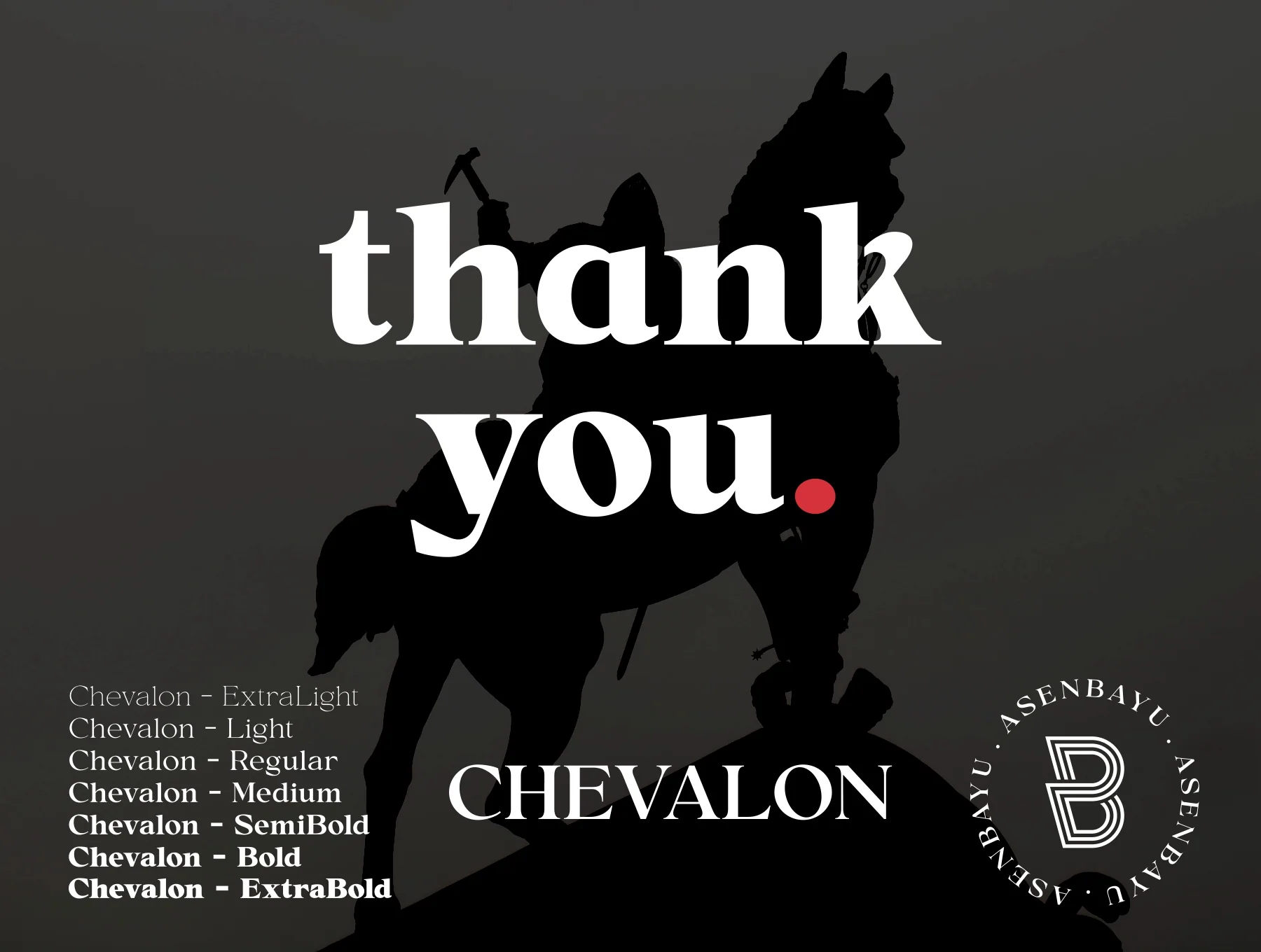 Chevalon Fonts Family 12