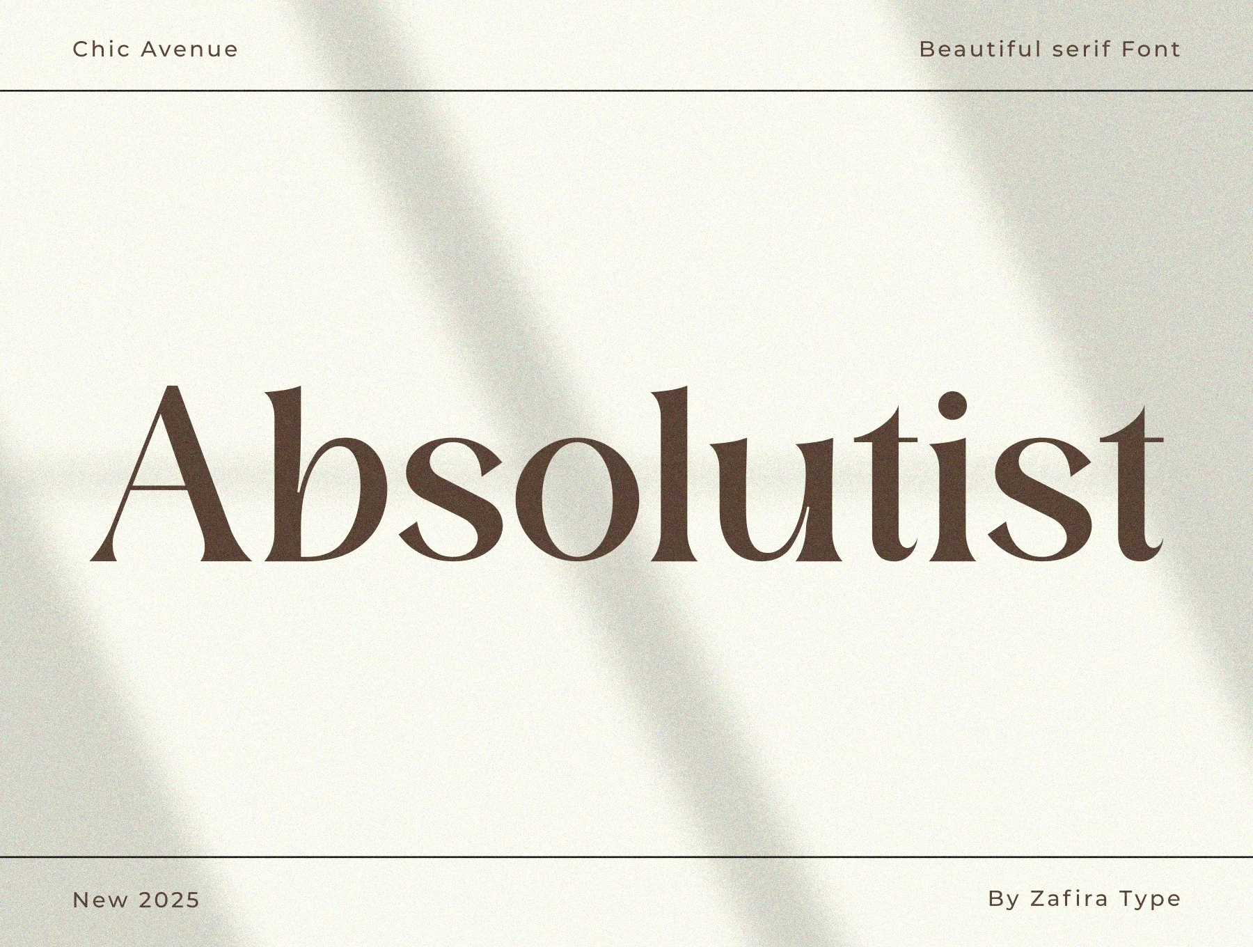 Chic Avenue Beautiful Serif Font 5