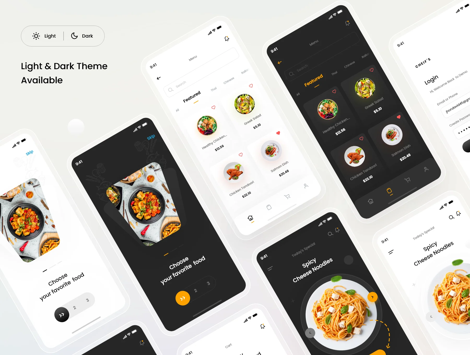 Chiefs Food App UI Kit 3