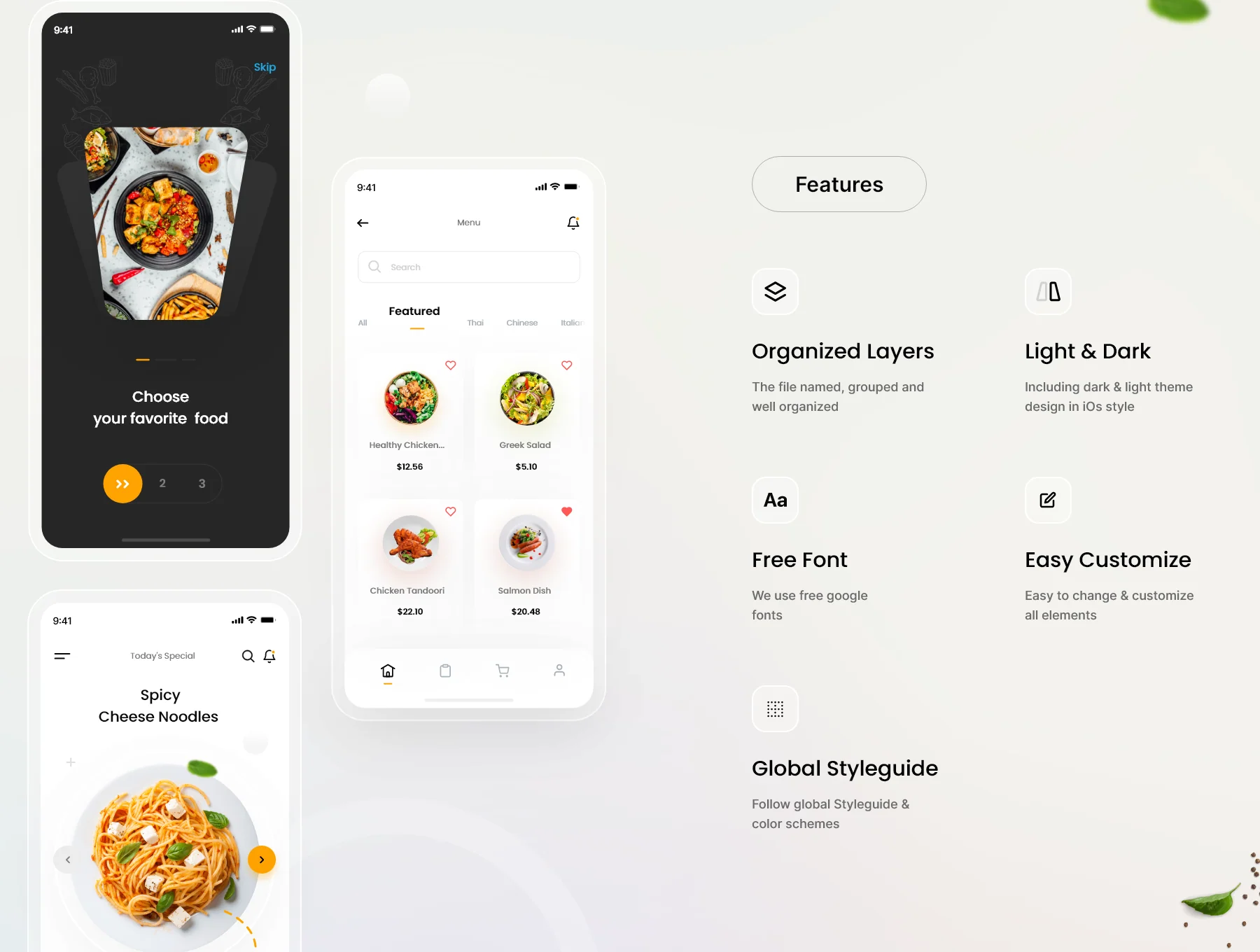 Chiefs Food App UI Kit 4