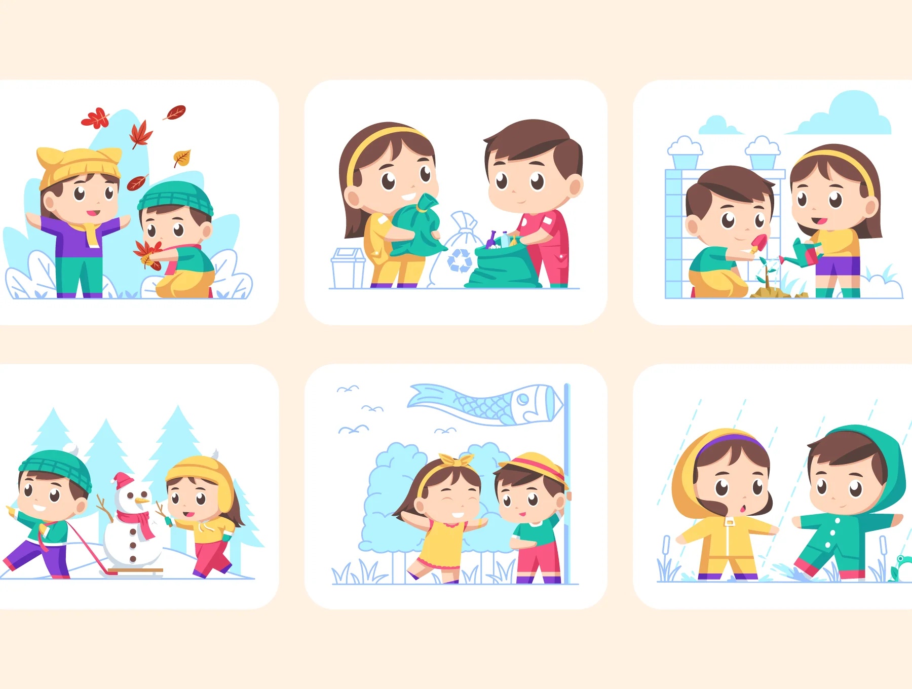 Children's Illustration Pack 3