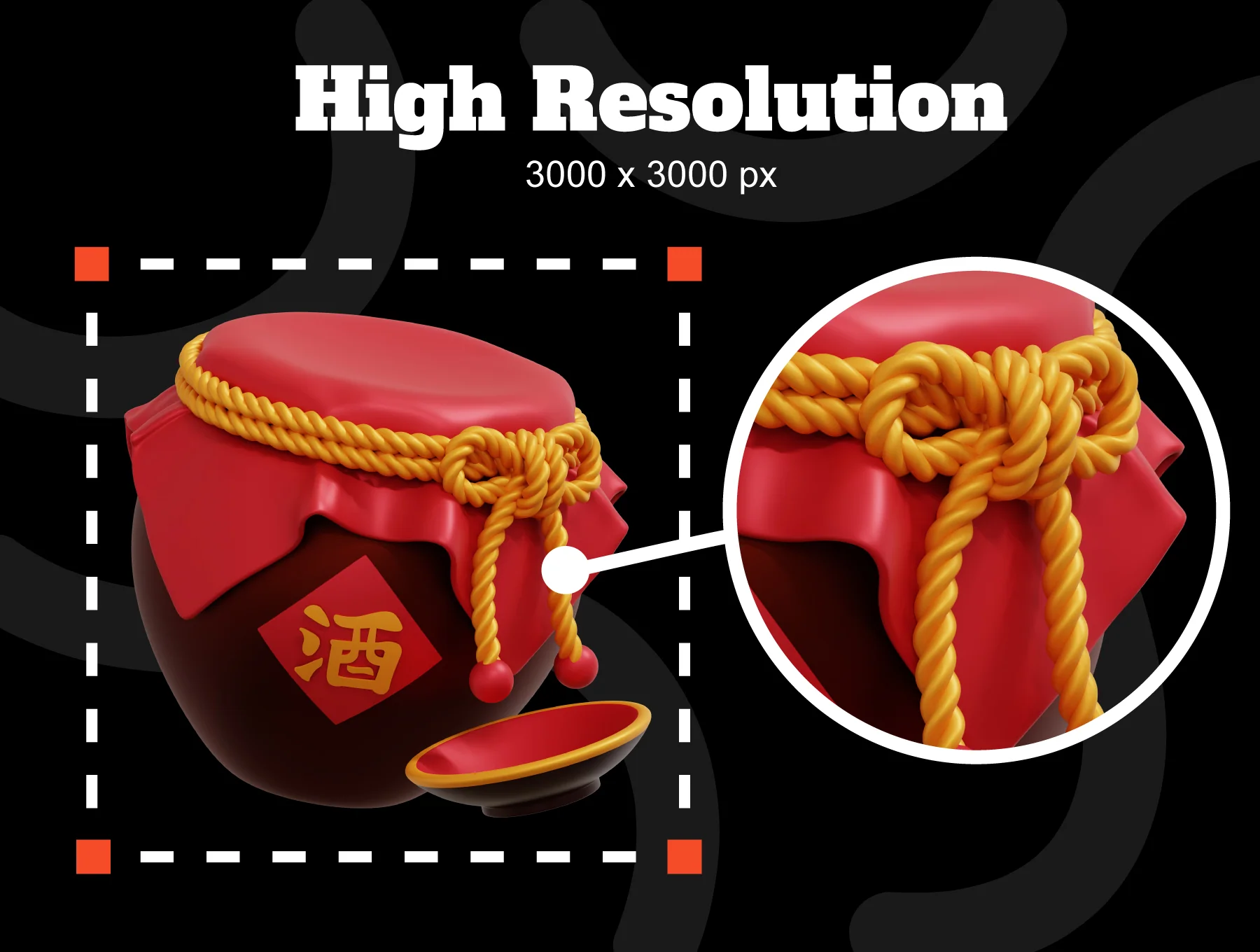 Chinese New Year 3D Icon Pack 3
