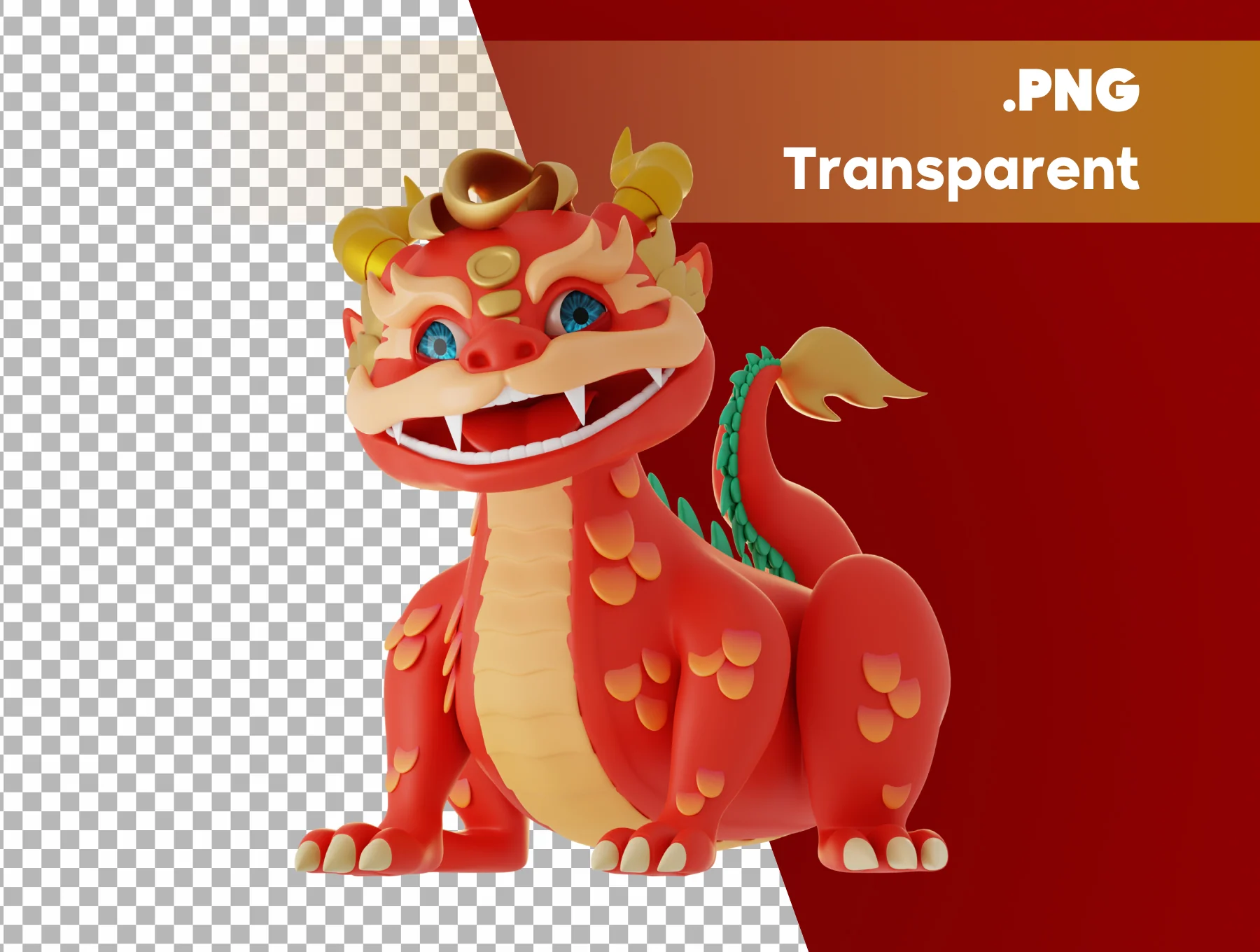 Chinese New Year 3D Icon Set 3