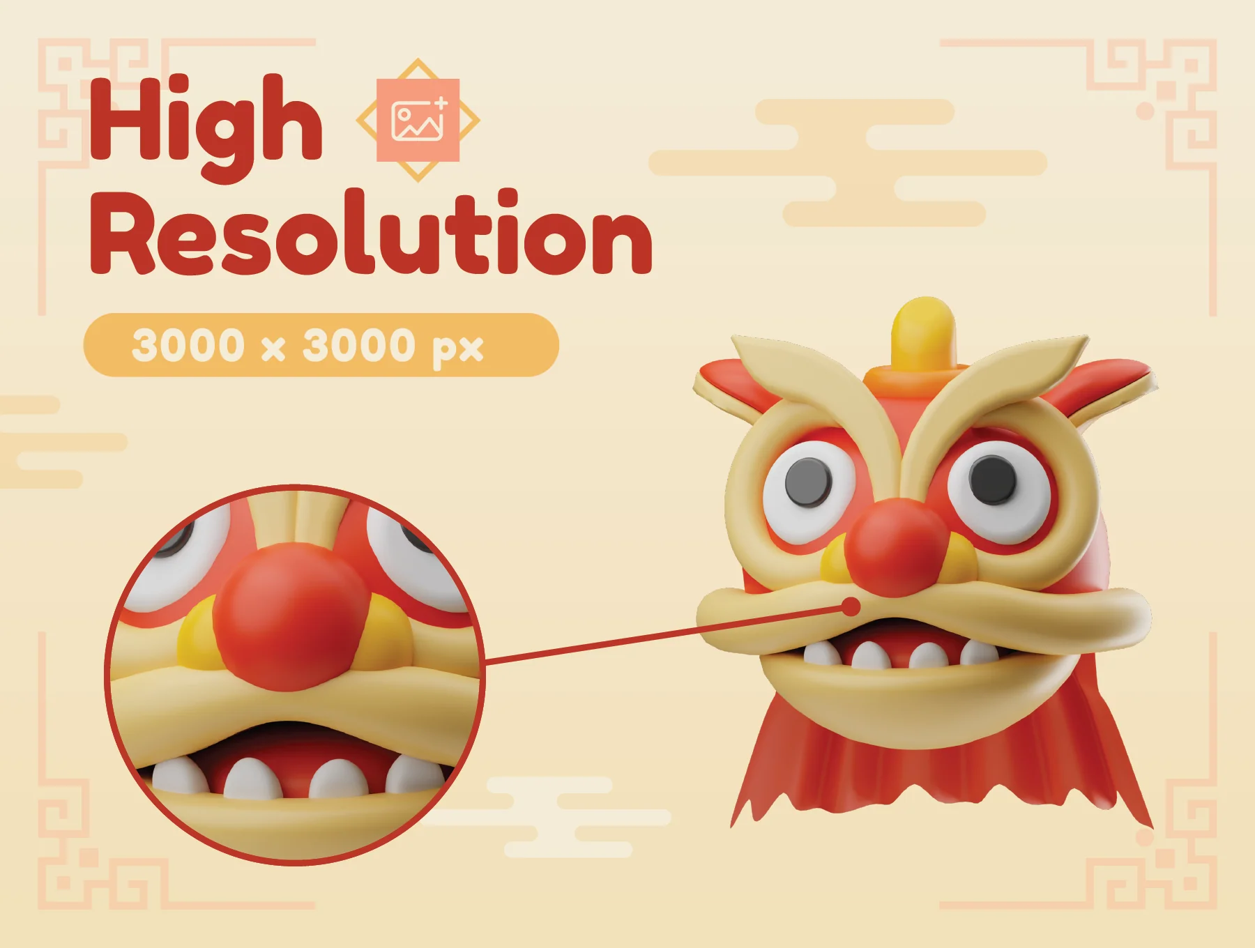 Chinese New Year 3D Icons 2