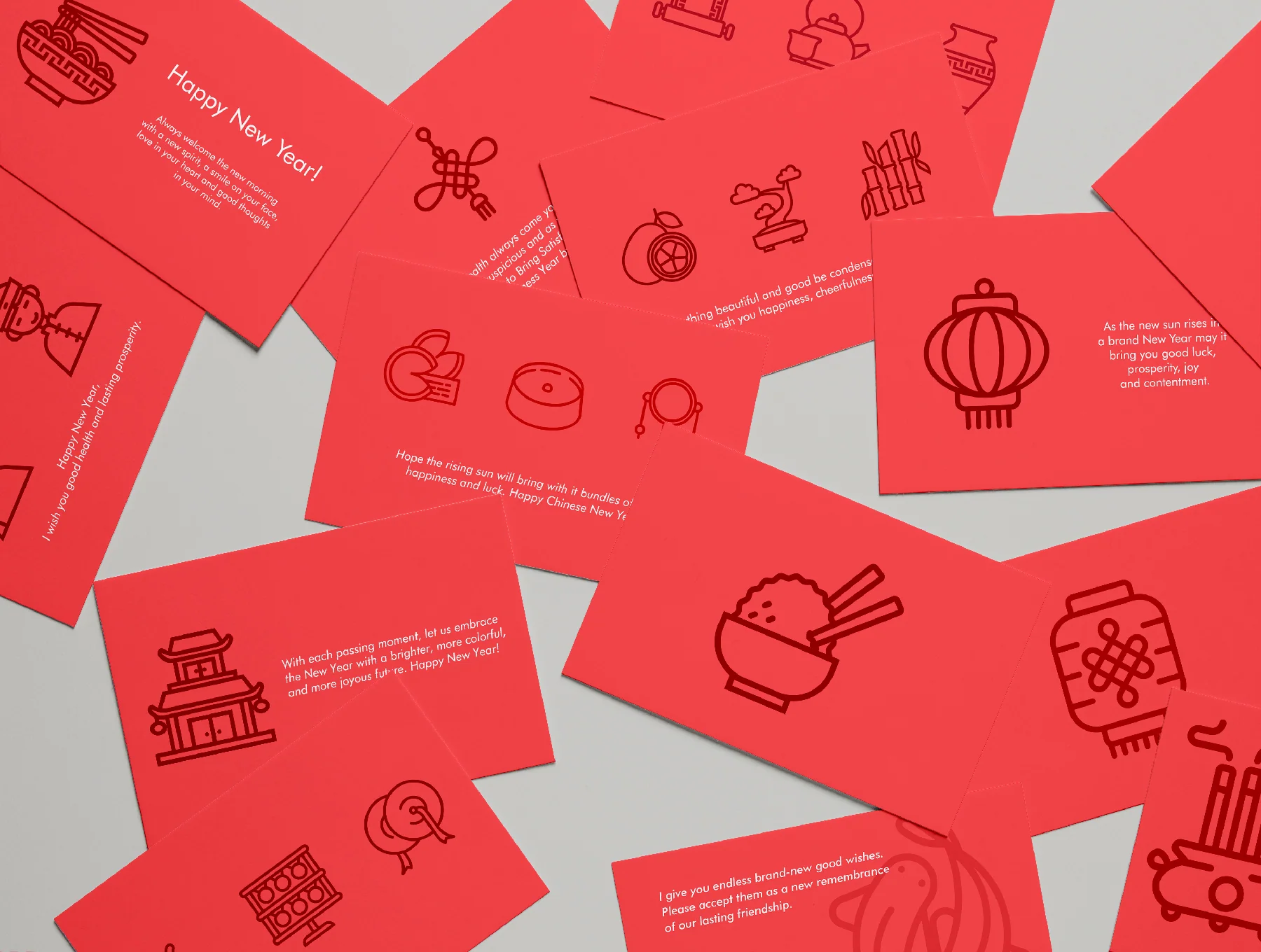 200 Chinese New Year Icons Set 6