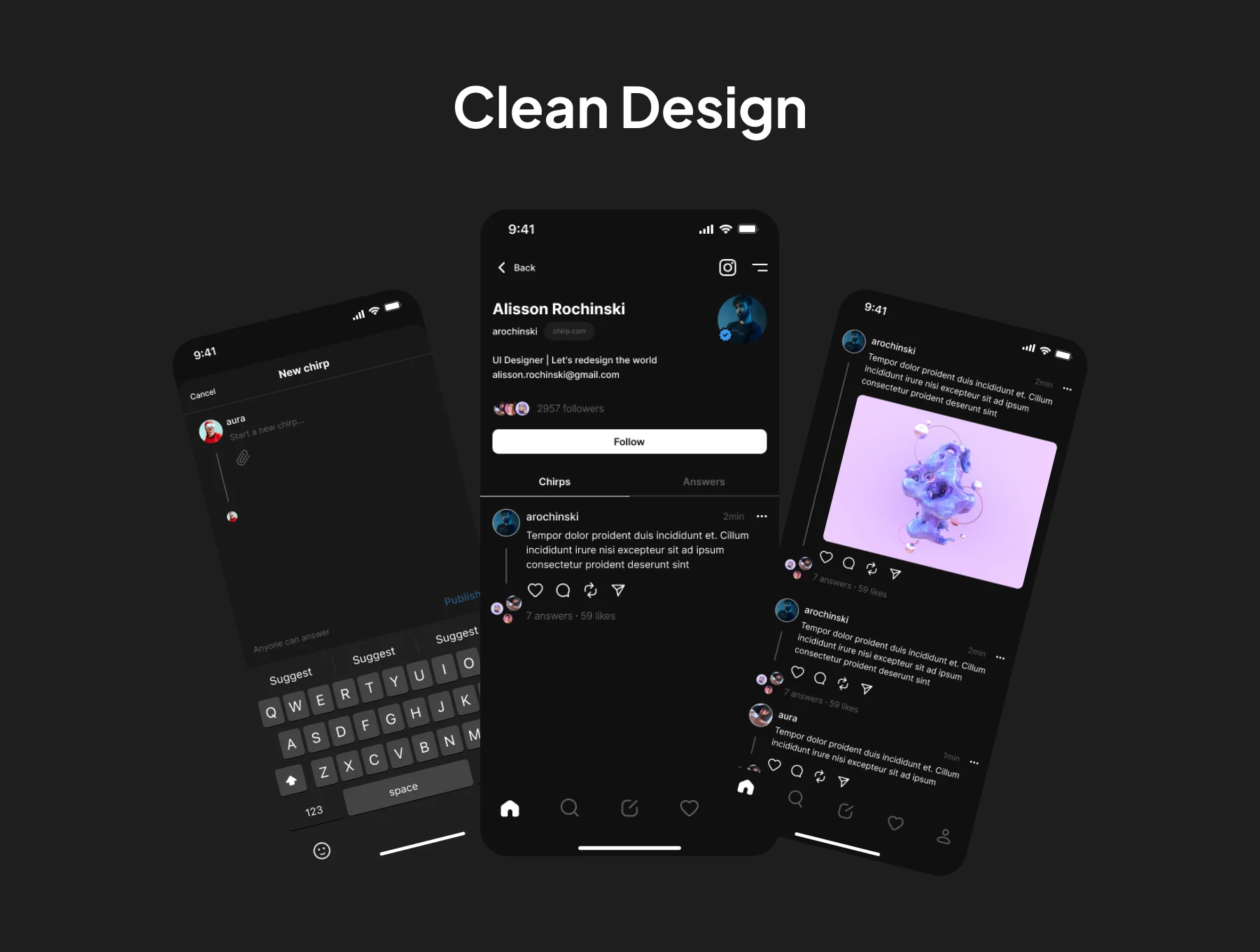 Chirp - Messaging Social Network 3