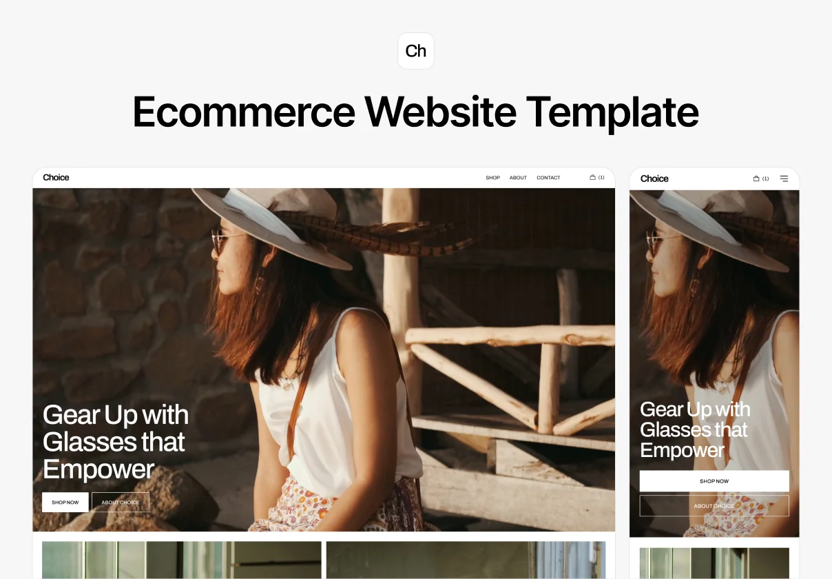 Choice — Ecommerce Website