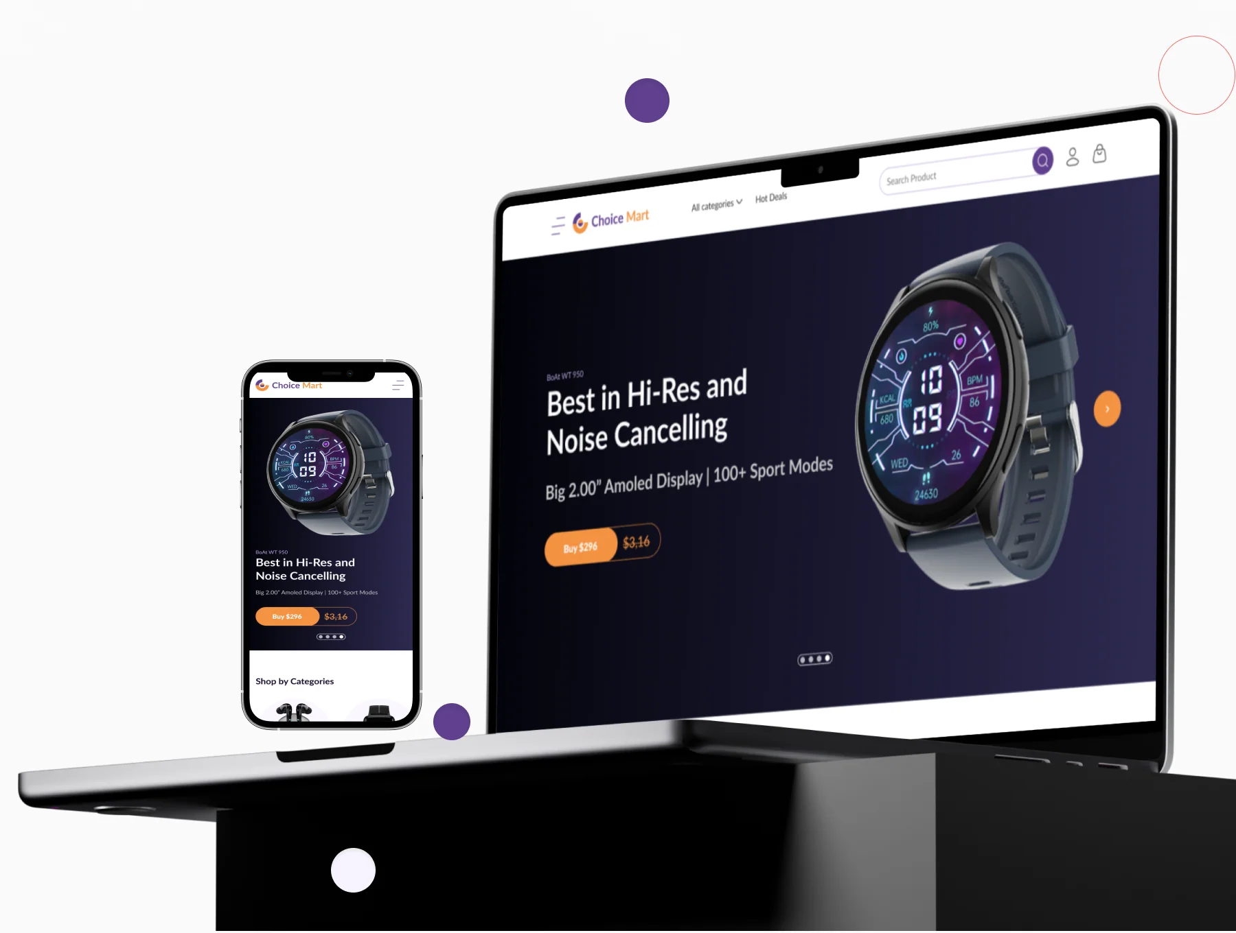 Choice Mart E-commerce Website UI Kit 4