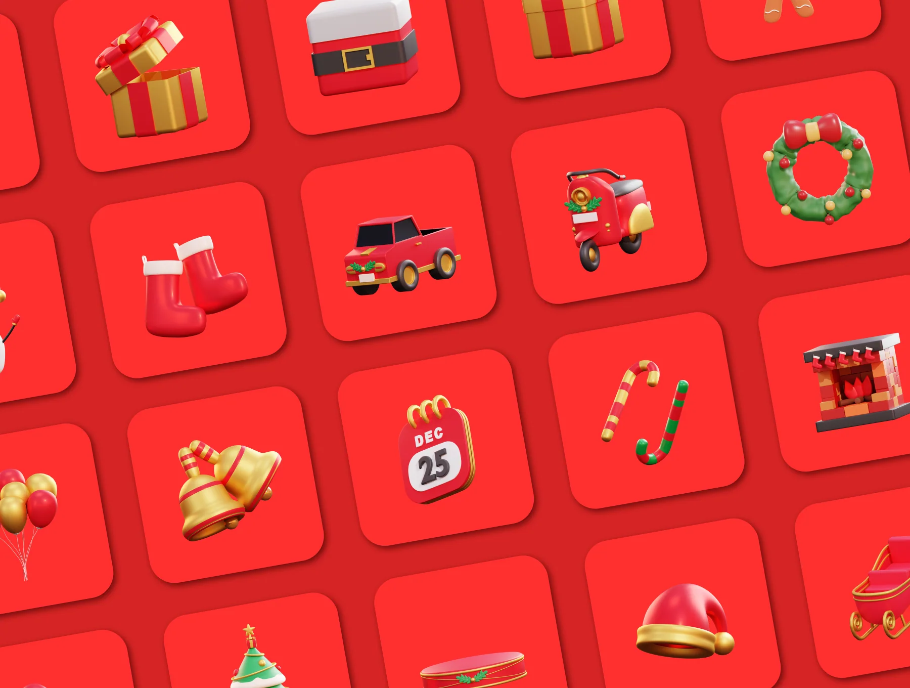 Christmas - 3D Icon Premium Pack 7
