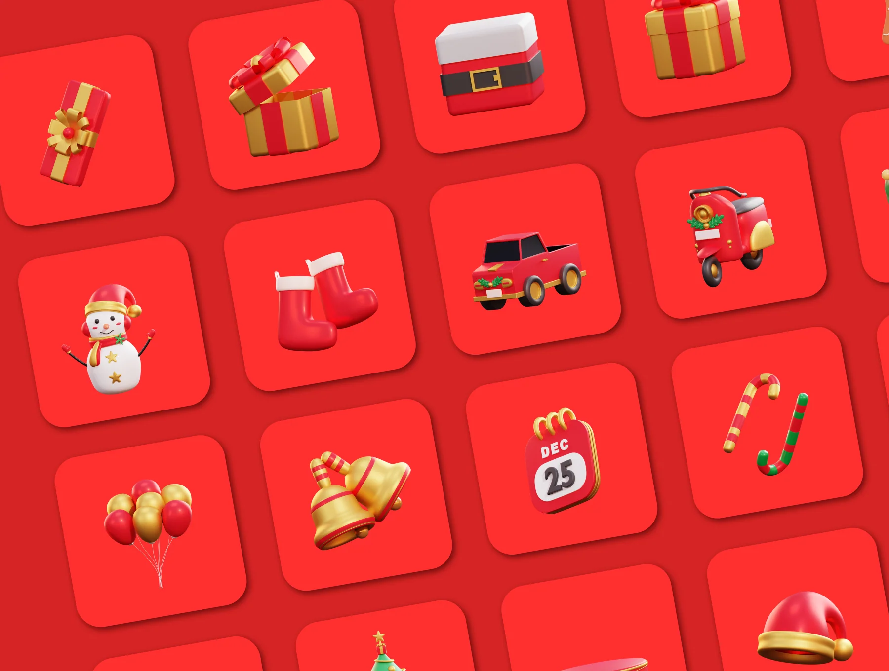 Christmas - 3D Icon Premium Pack 8