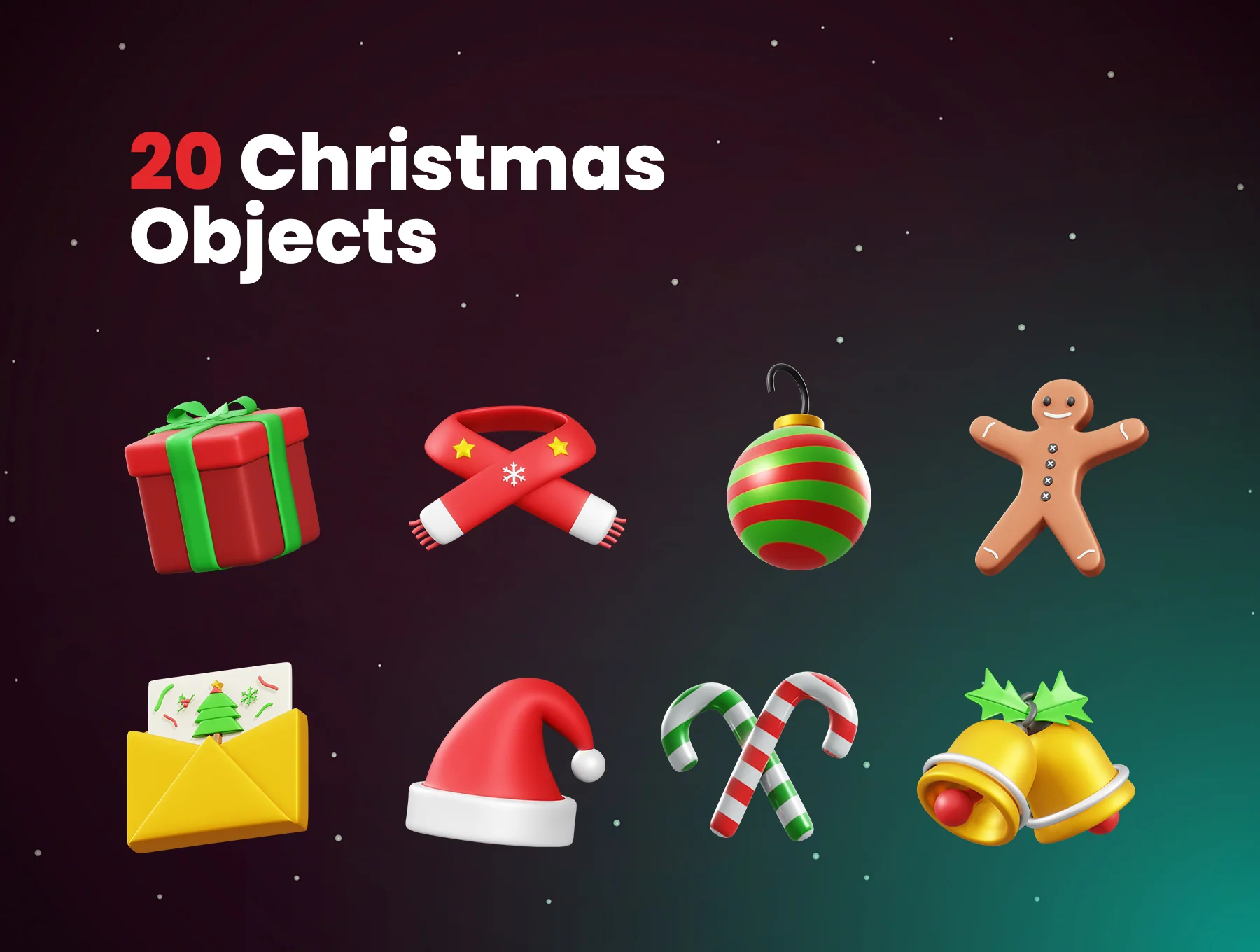 Christmas 3D Icon 5