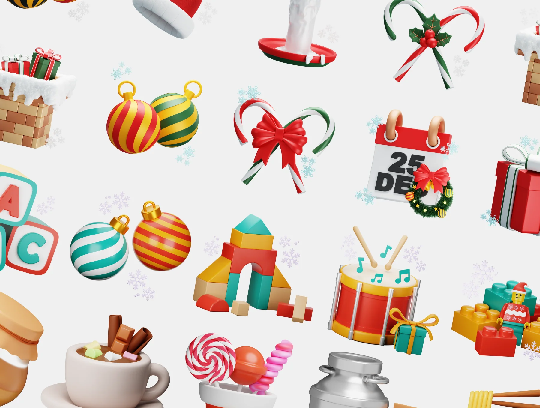 Christmas 3D Icons Collection 5