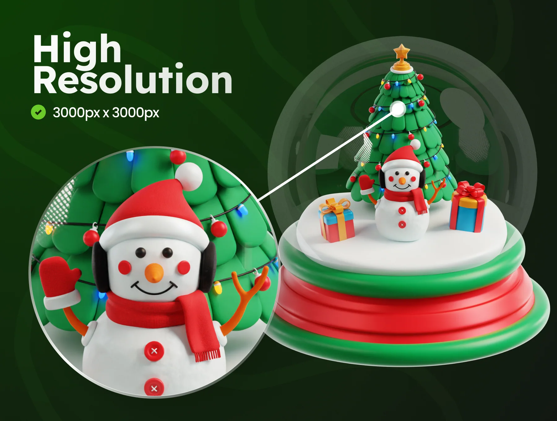 Christmas 3D Illustrations 3