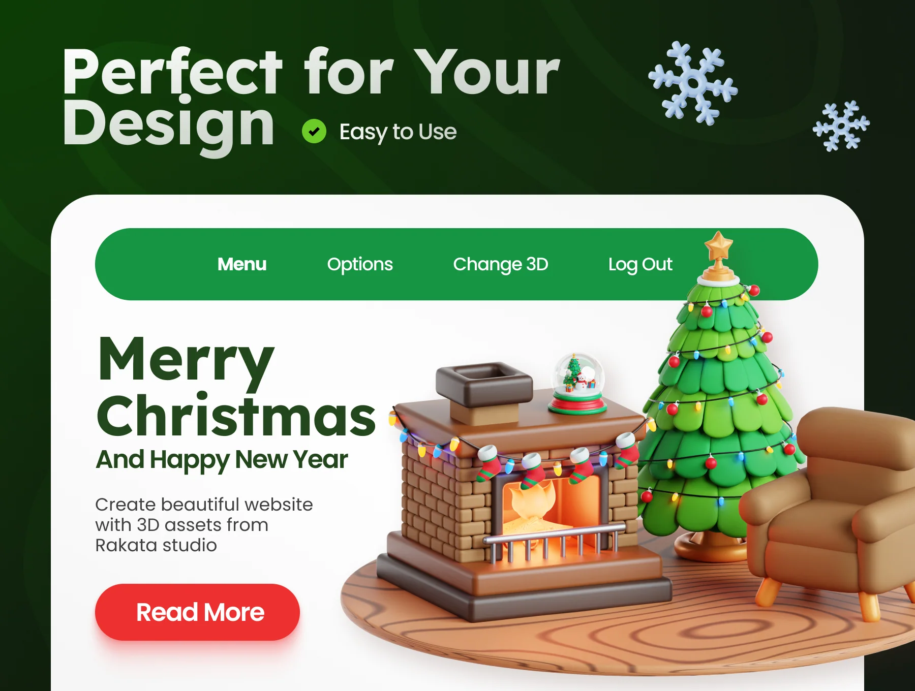Christmas 3D Illustrations 4
