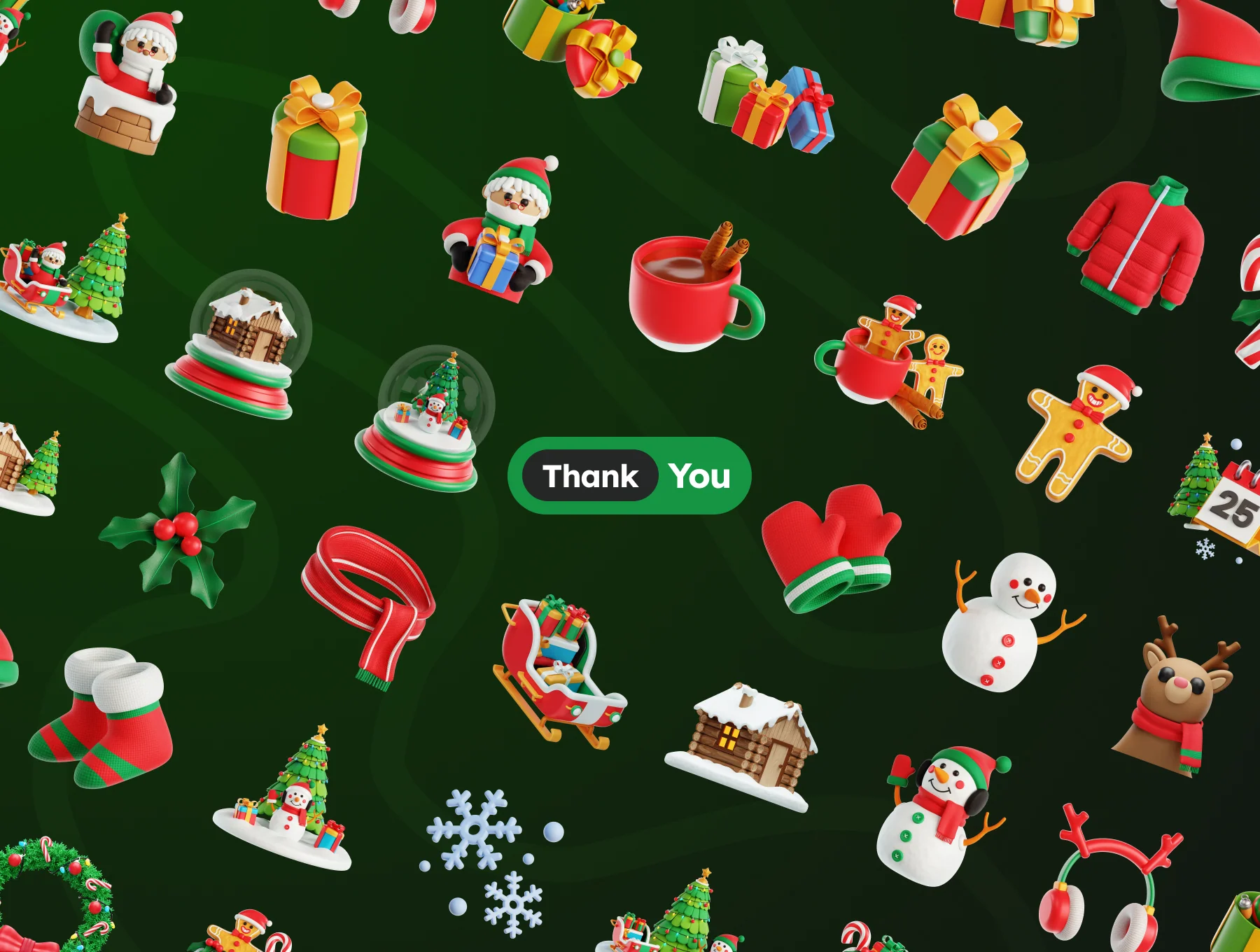 Christmas 3D Illustrations 6