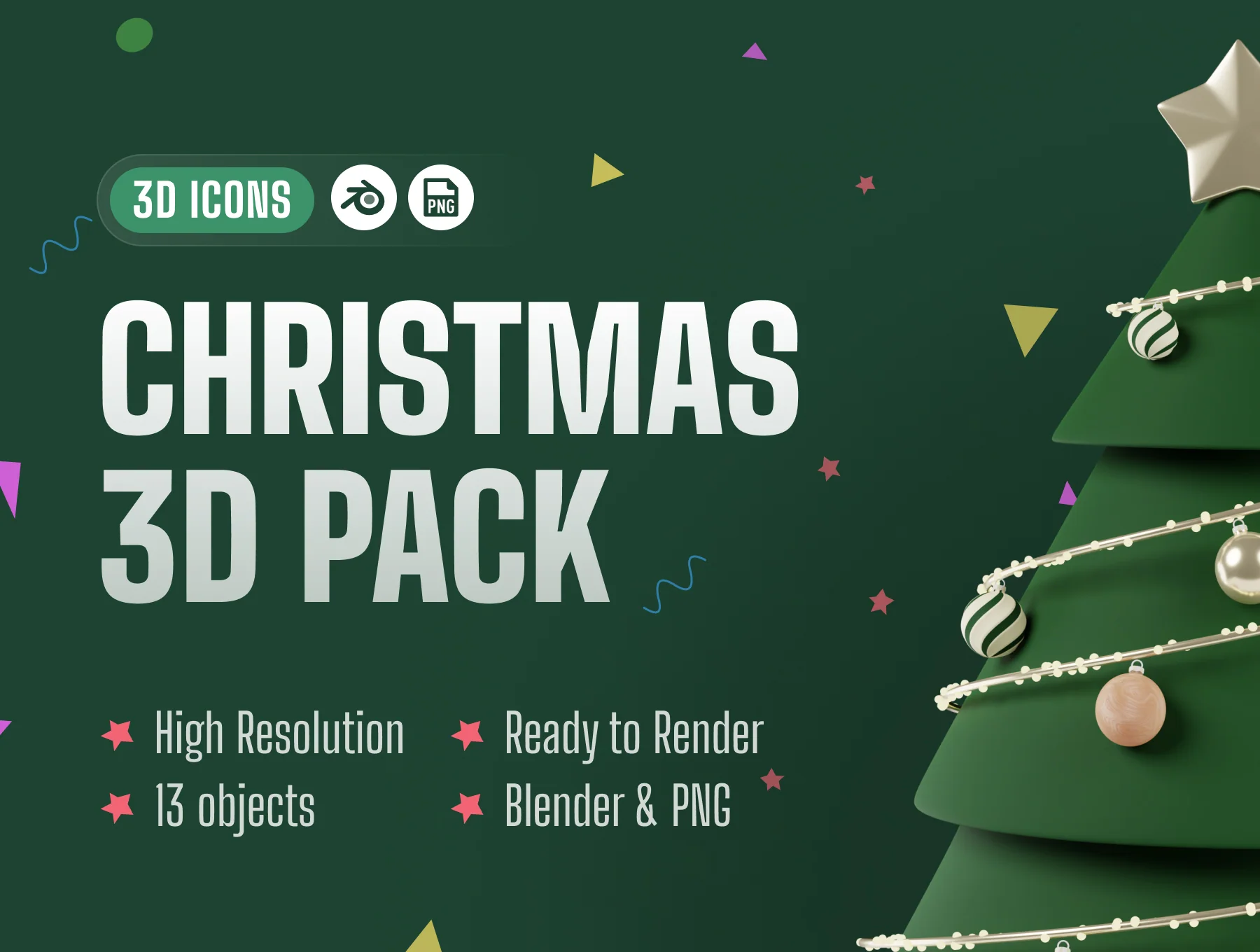 Christmas 3D Pack