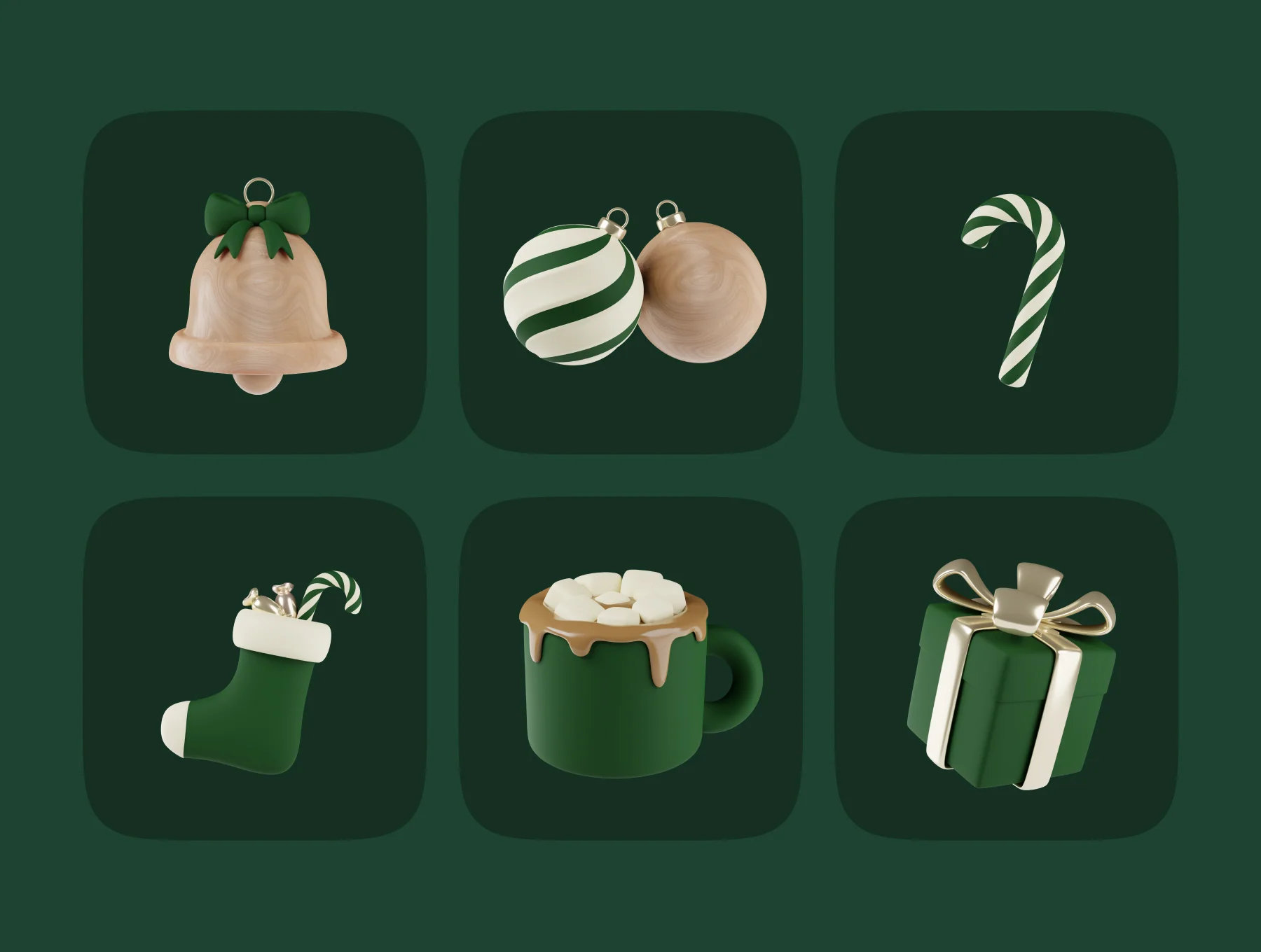 Christmas 3D Pack 3