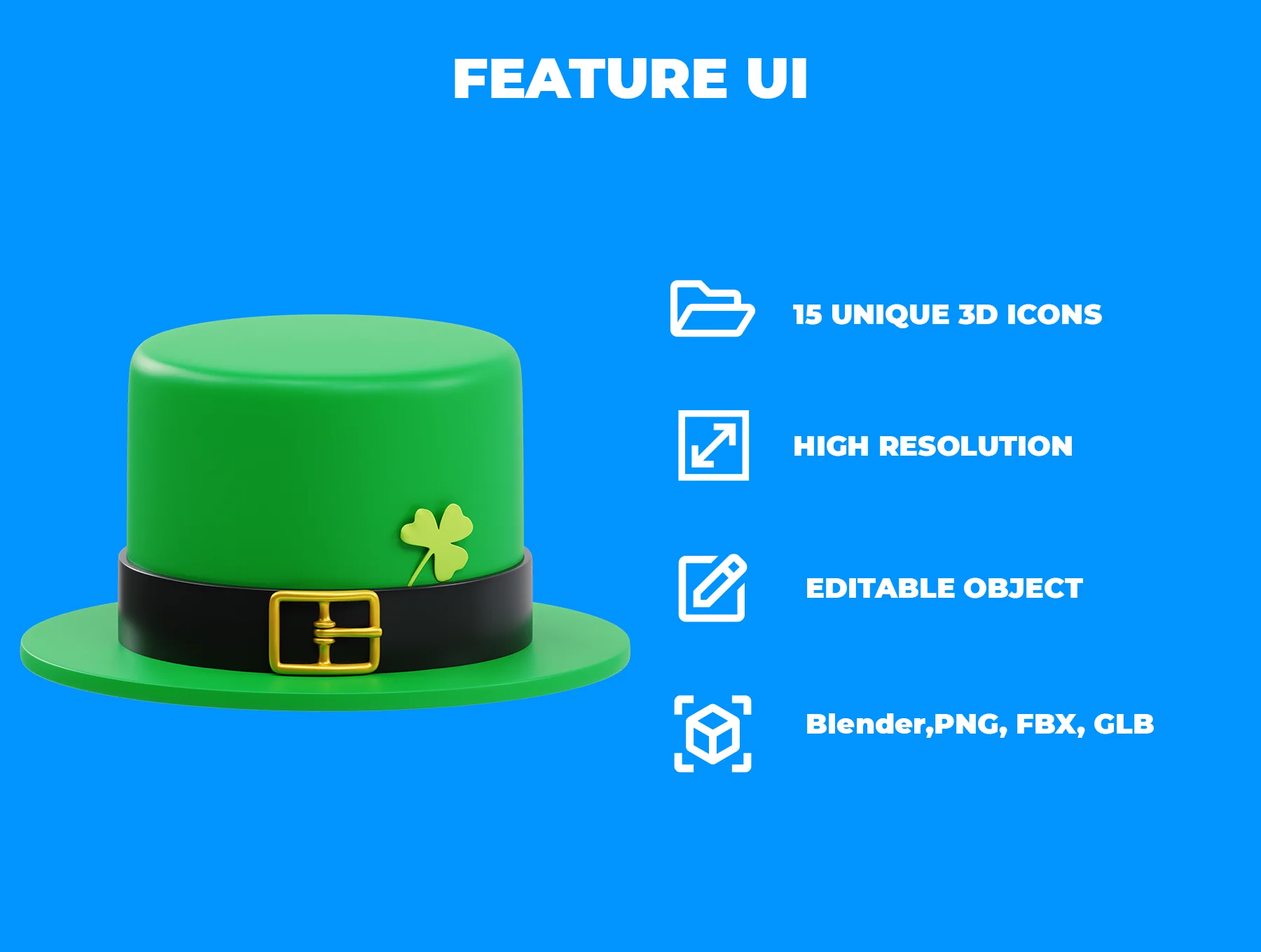 Headgear 3D Icon Pack 2