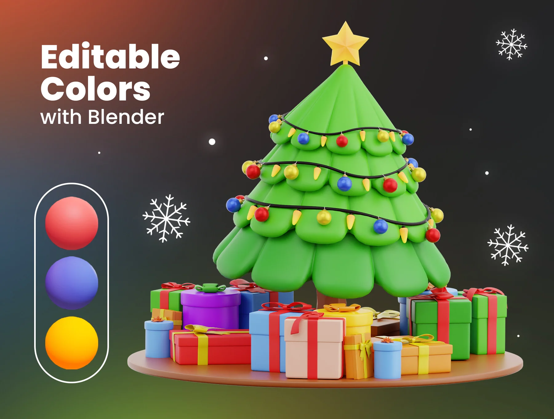 Christmas Eve 3D Icons 4