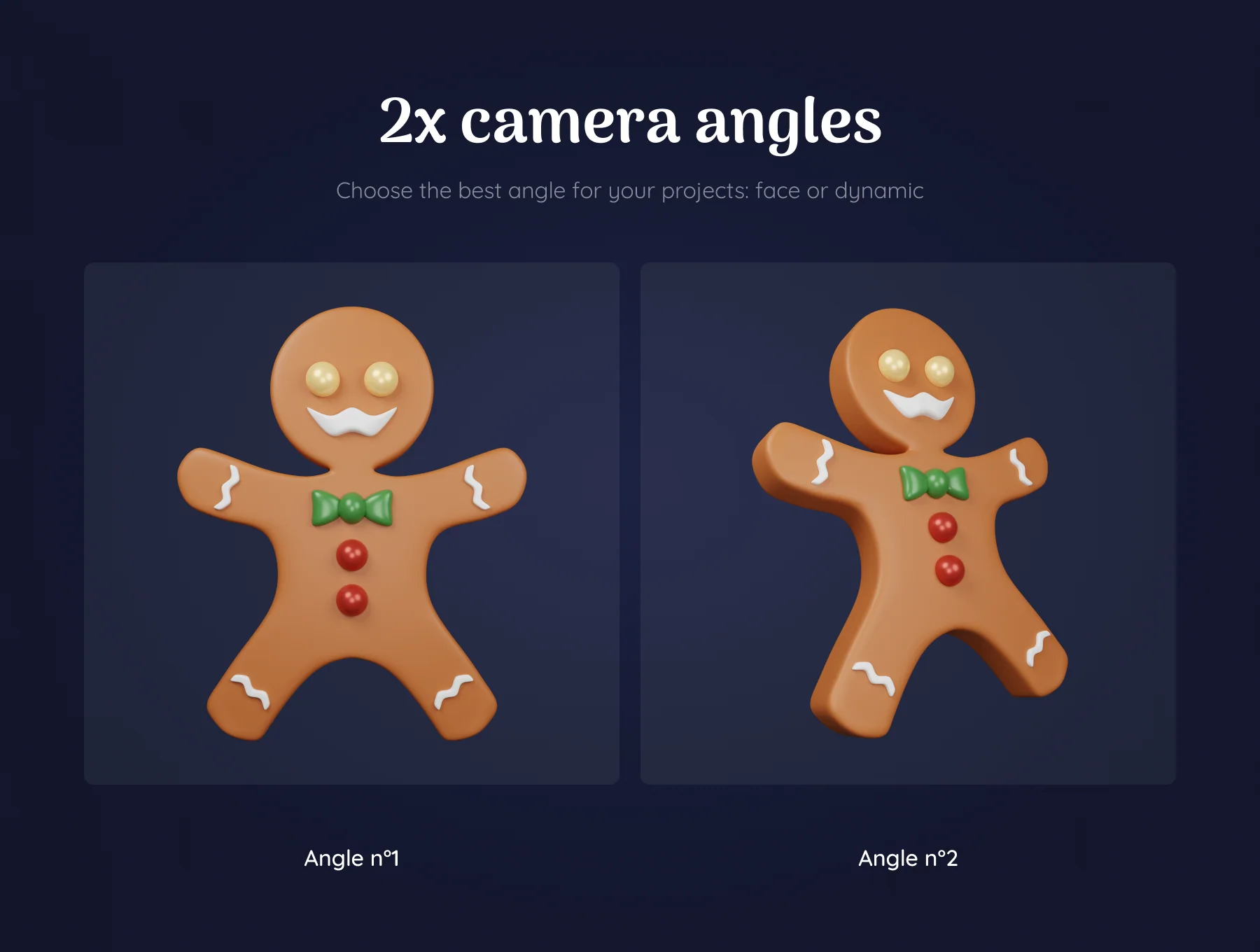 Christmas Pack - Customizable 3D Icons 2