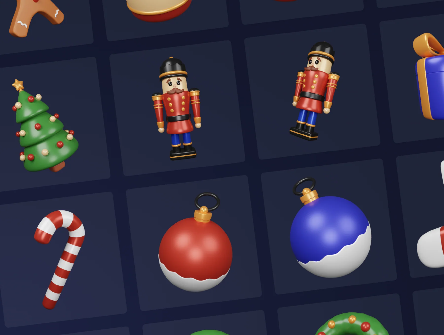 Christmas Pack - Customizable 3D Icons 6