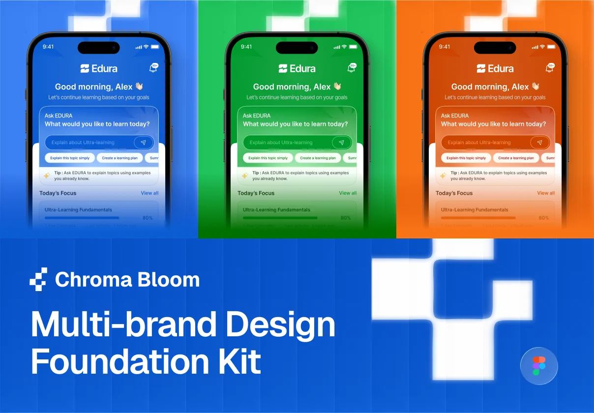 Chroma Bloom — Multi-brand Design Foundation Kit