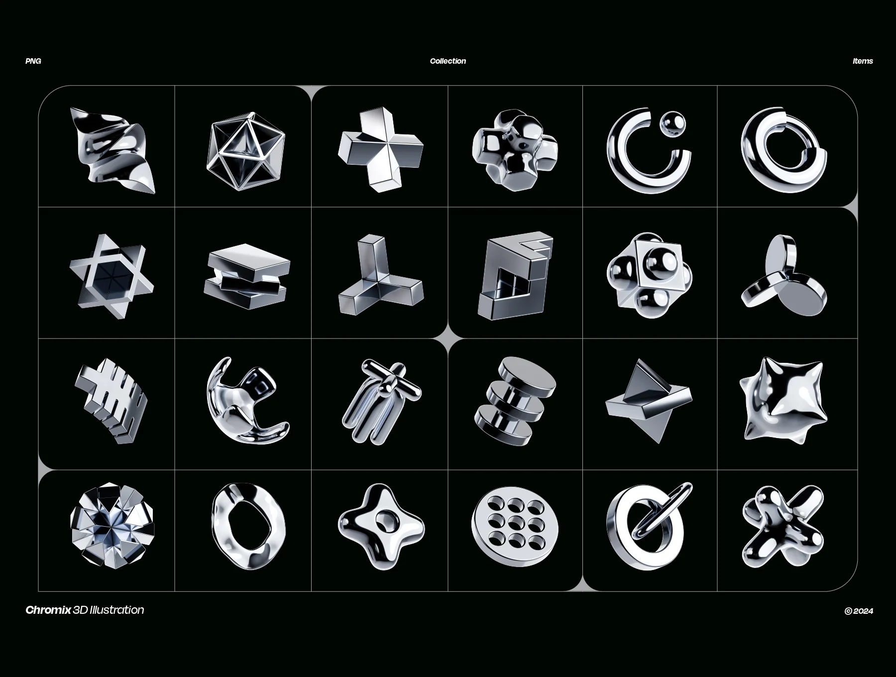 Chromix 3D Illustration 2