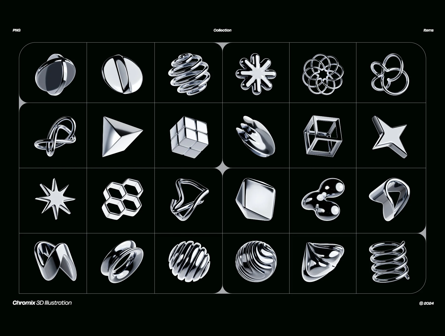 Chromix 3D Illustration 6